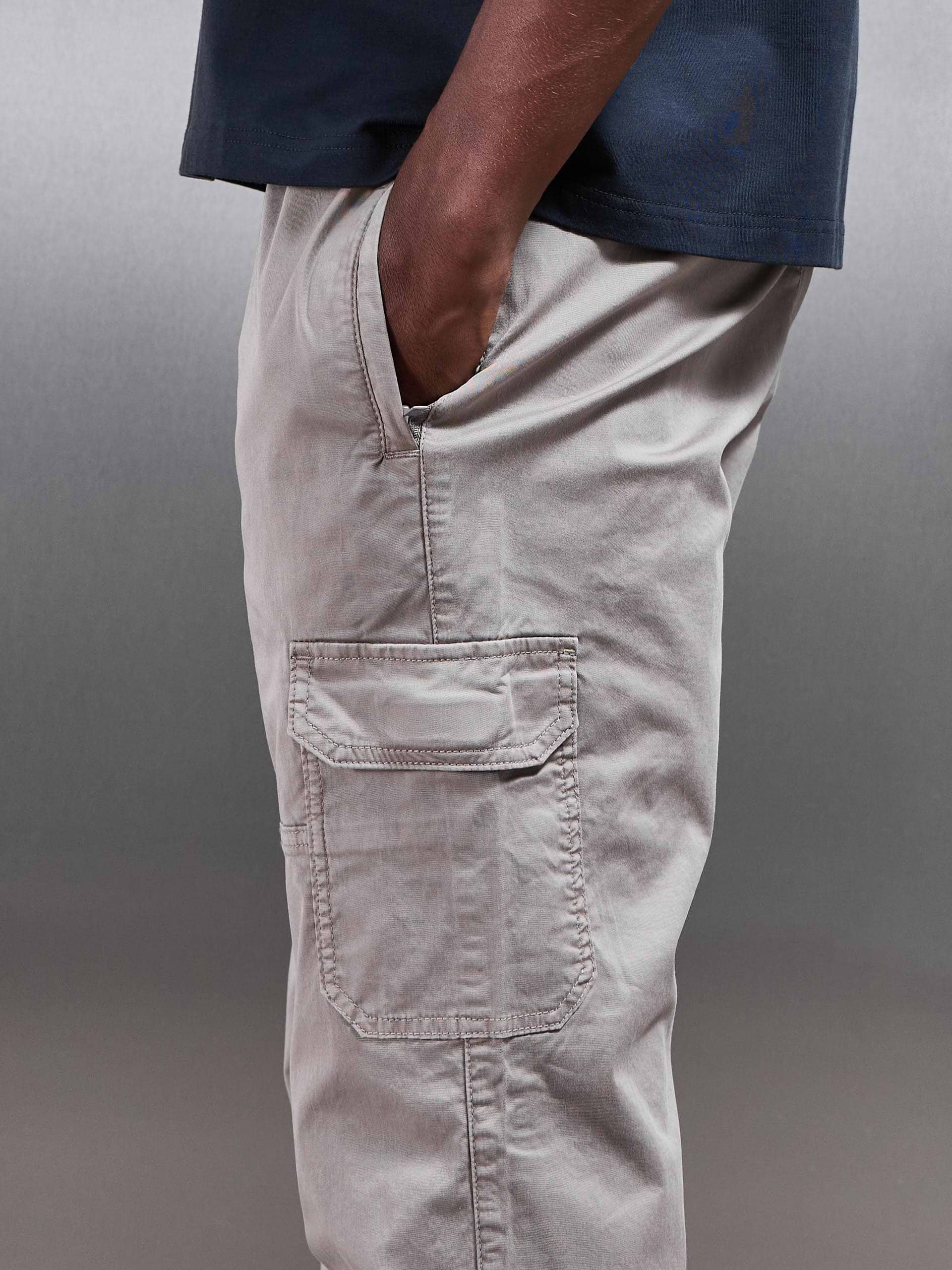 Worker Cargo Pant in Stone