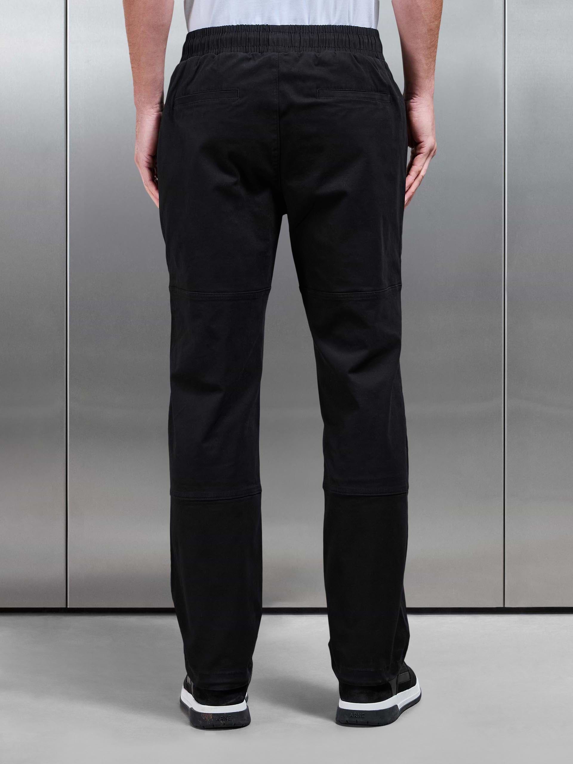 Worker Trouser in Black