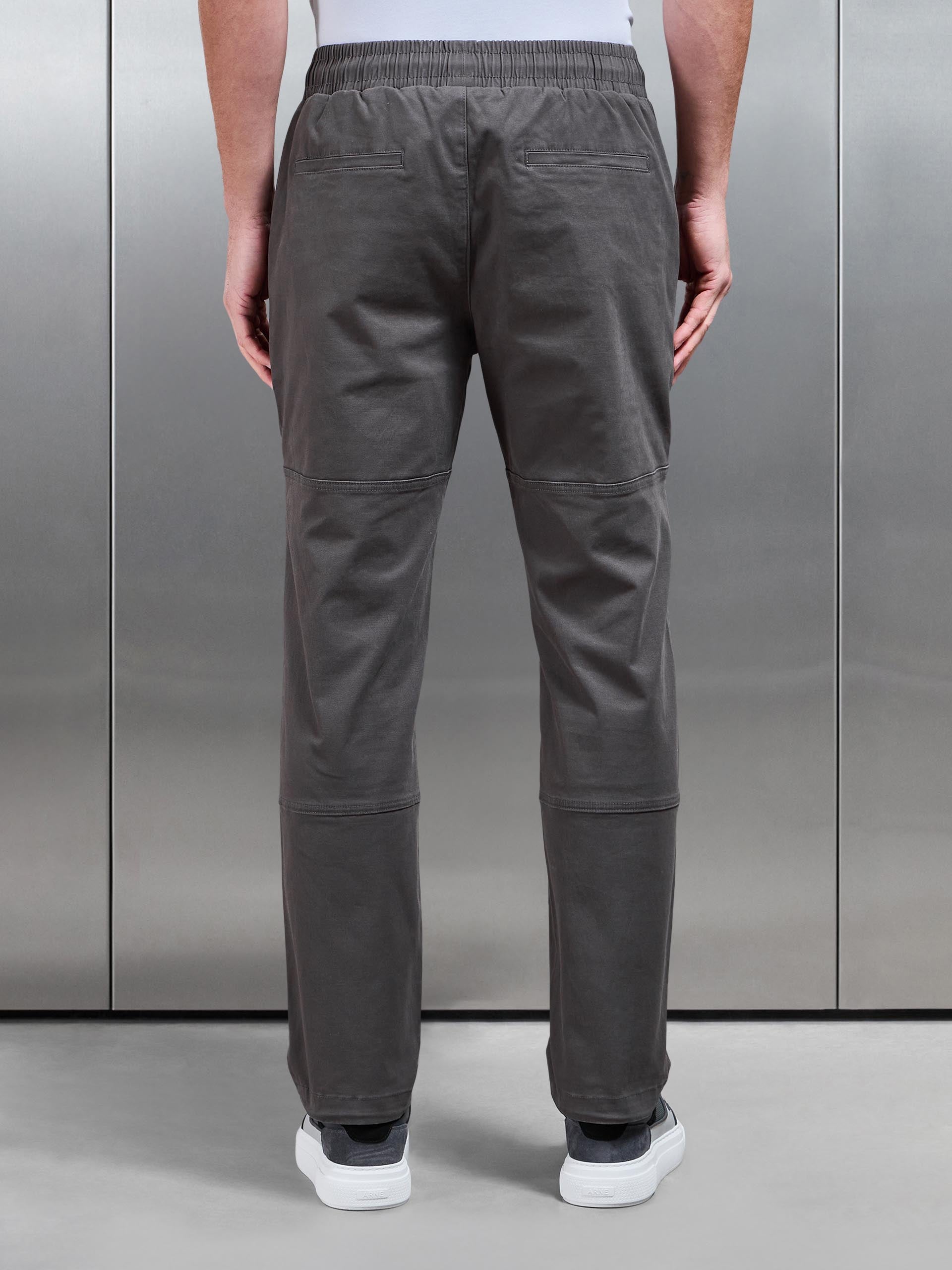 Mens Worker Trouser in Grey