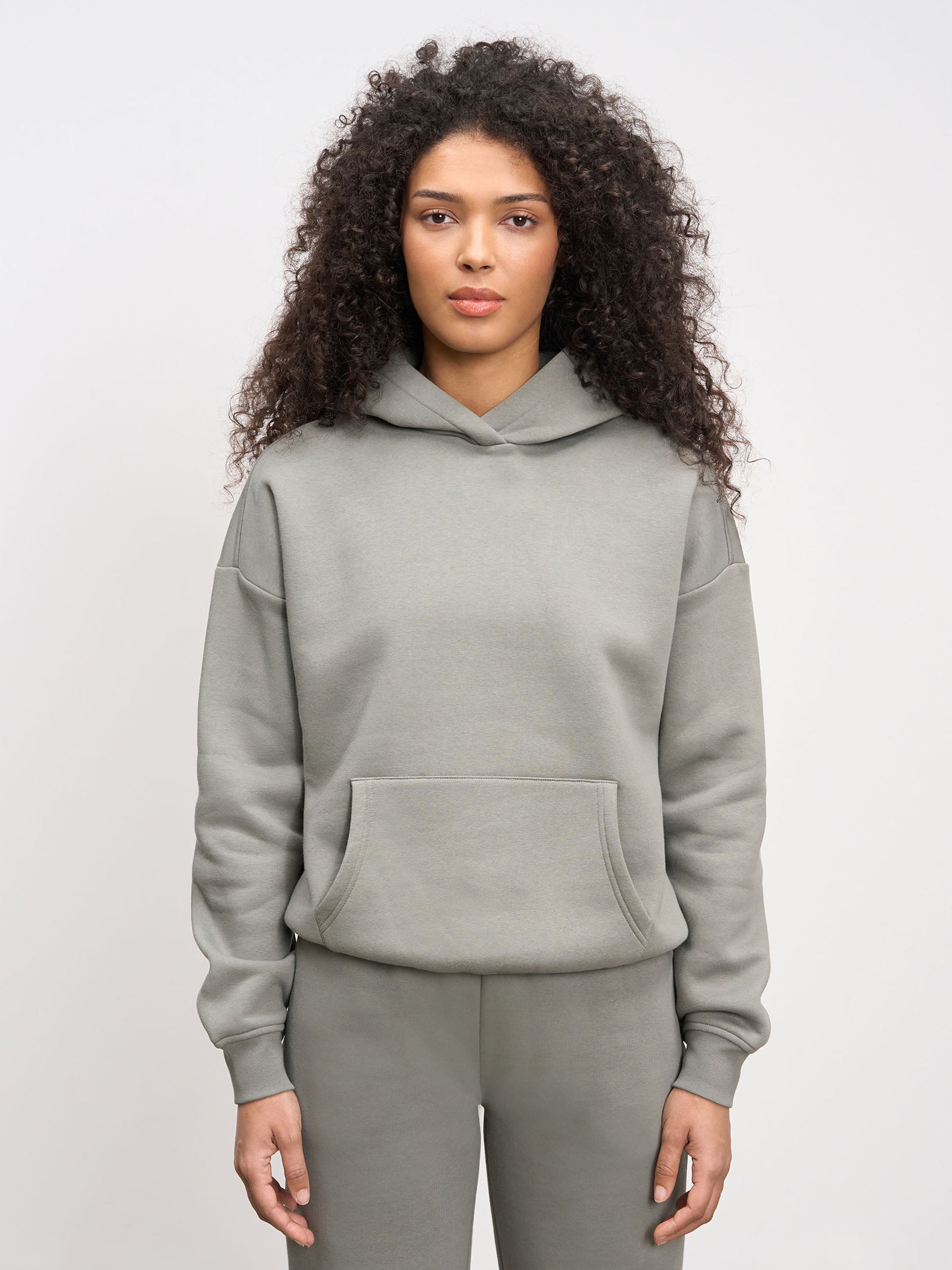 Womens Neoprene Hoodie in Sage