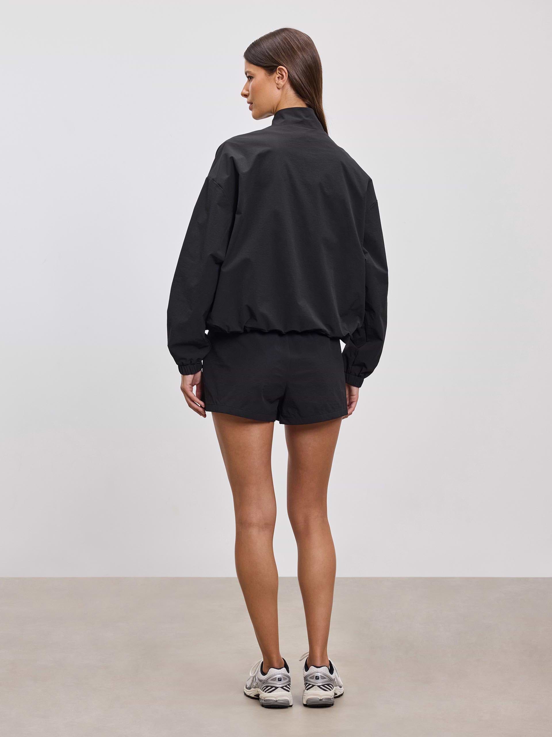 Womens Nylon Short in Black