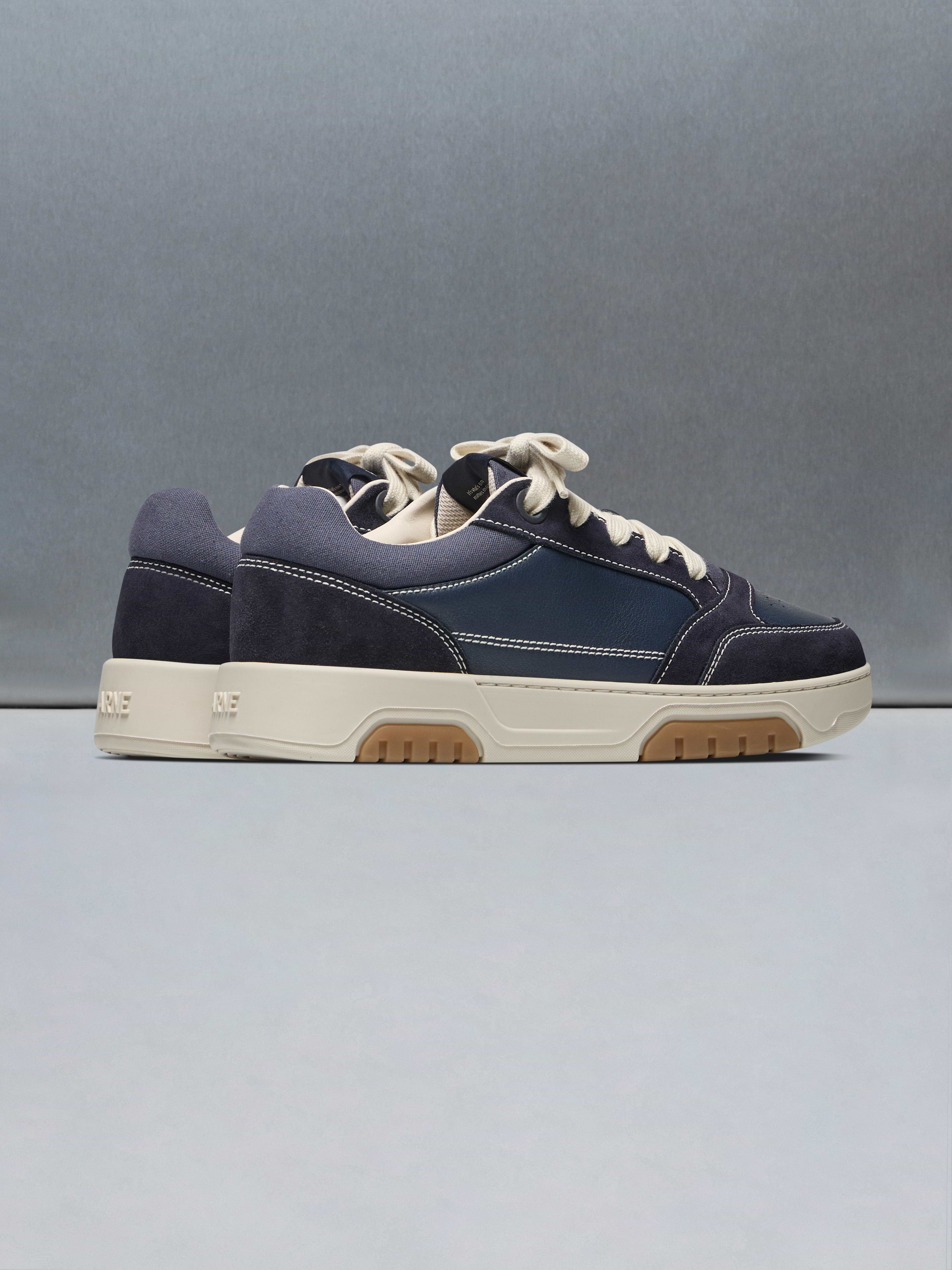 Nova Trainer in Navy Beige