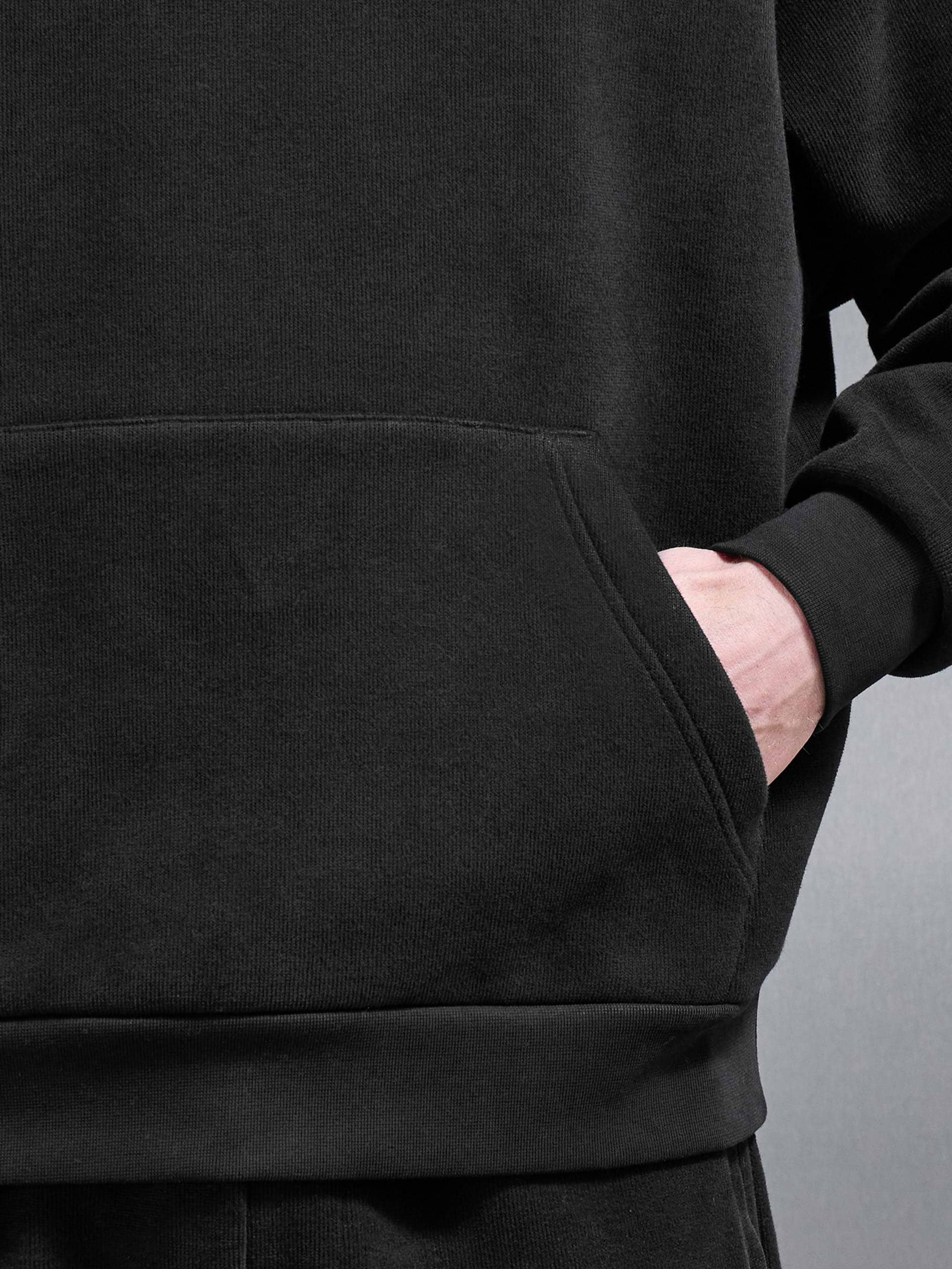 Oversized Hoodie in Black