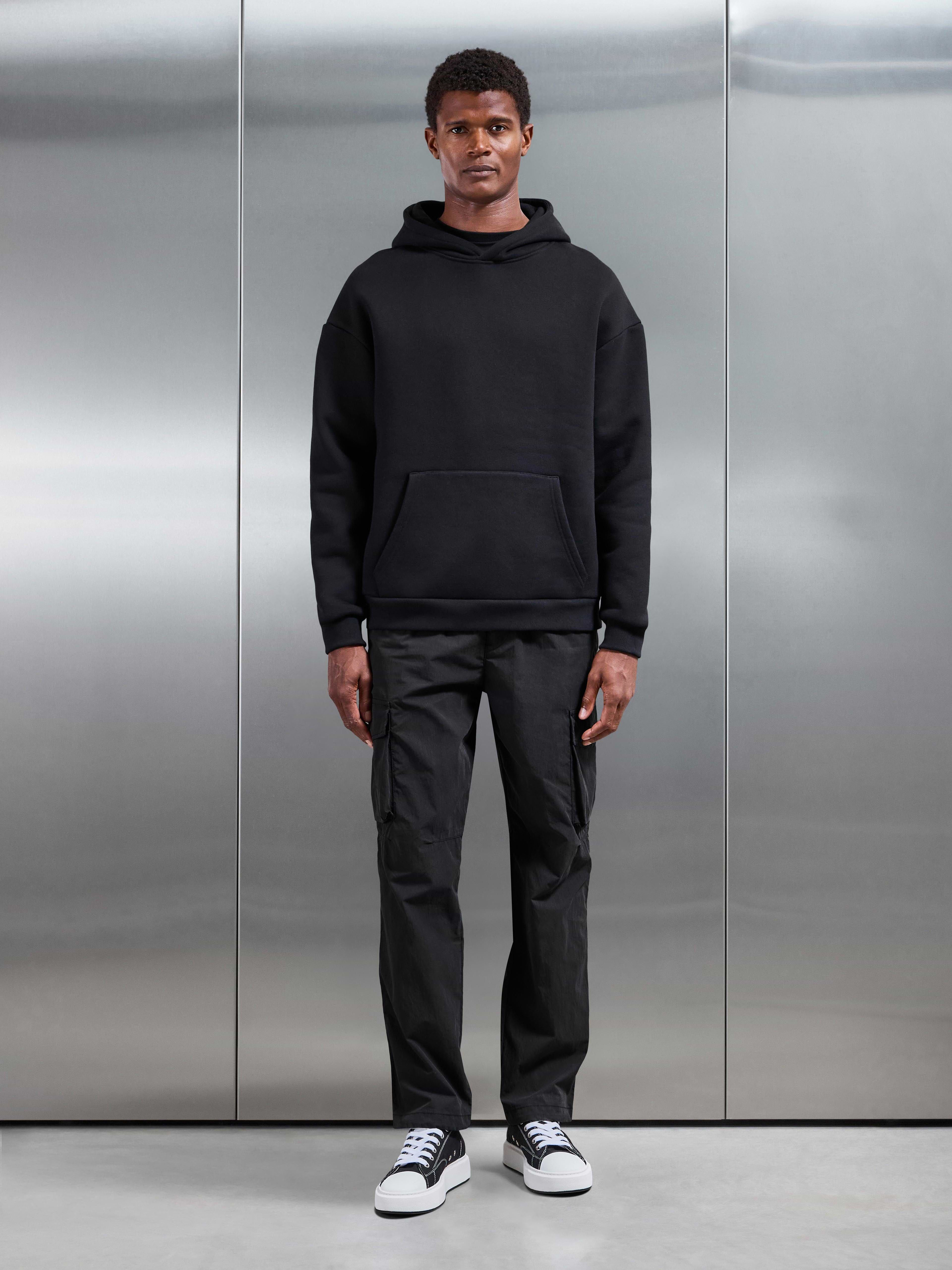 Parachute Cargo Pant in Black