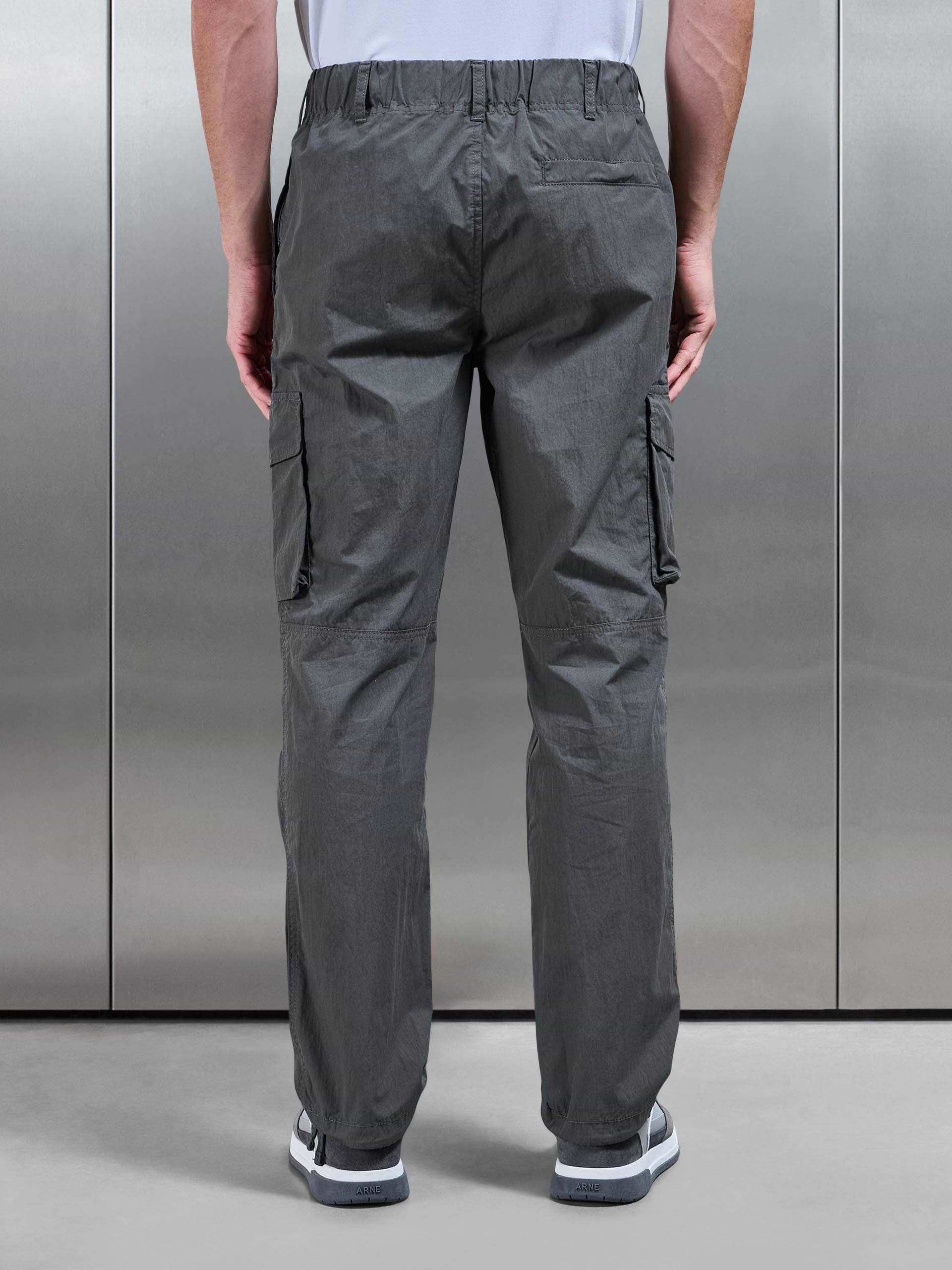 Parachute Cargo Pant in Grey