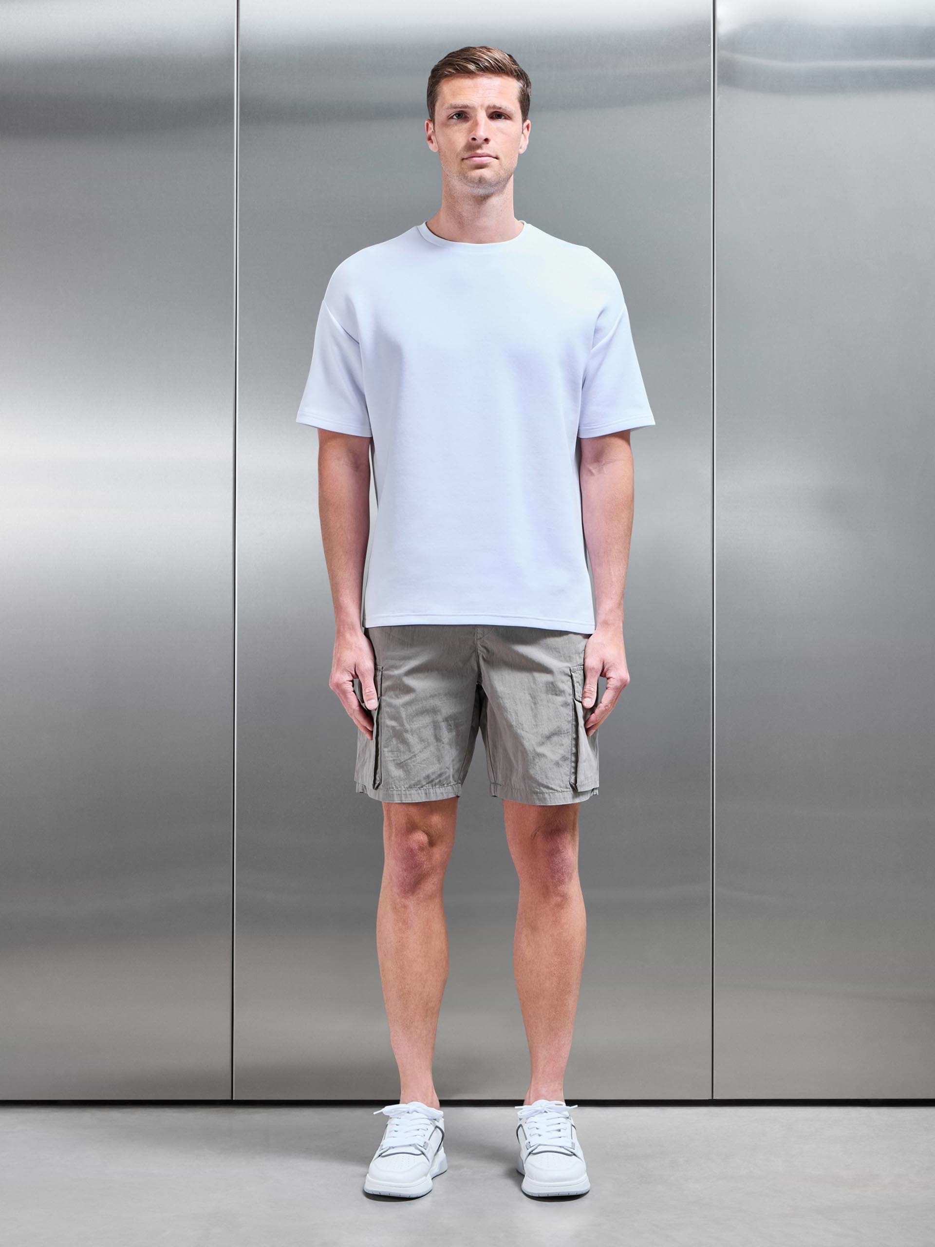 Parachute Nylon Cargo Short in Olive