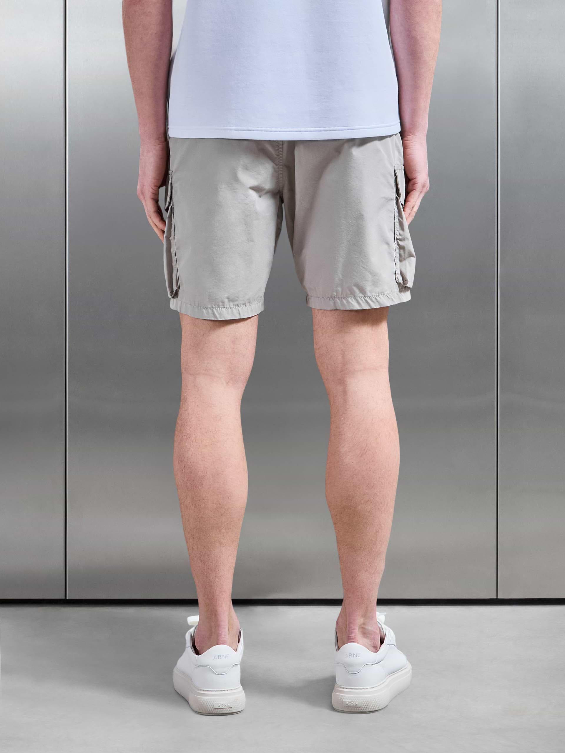 Parachute Cargo Short in Stone