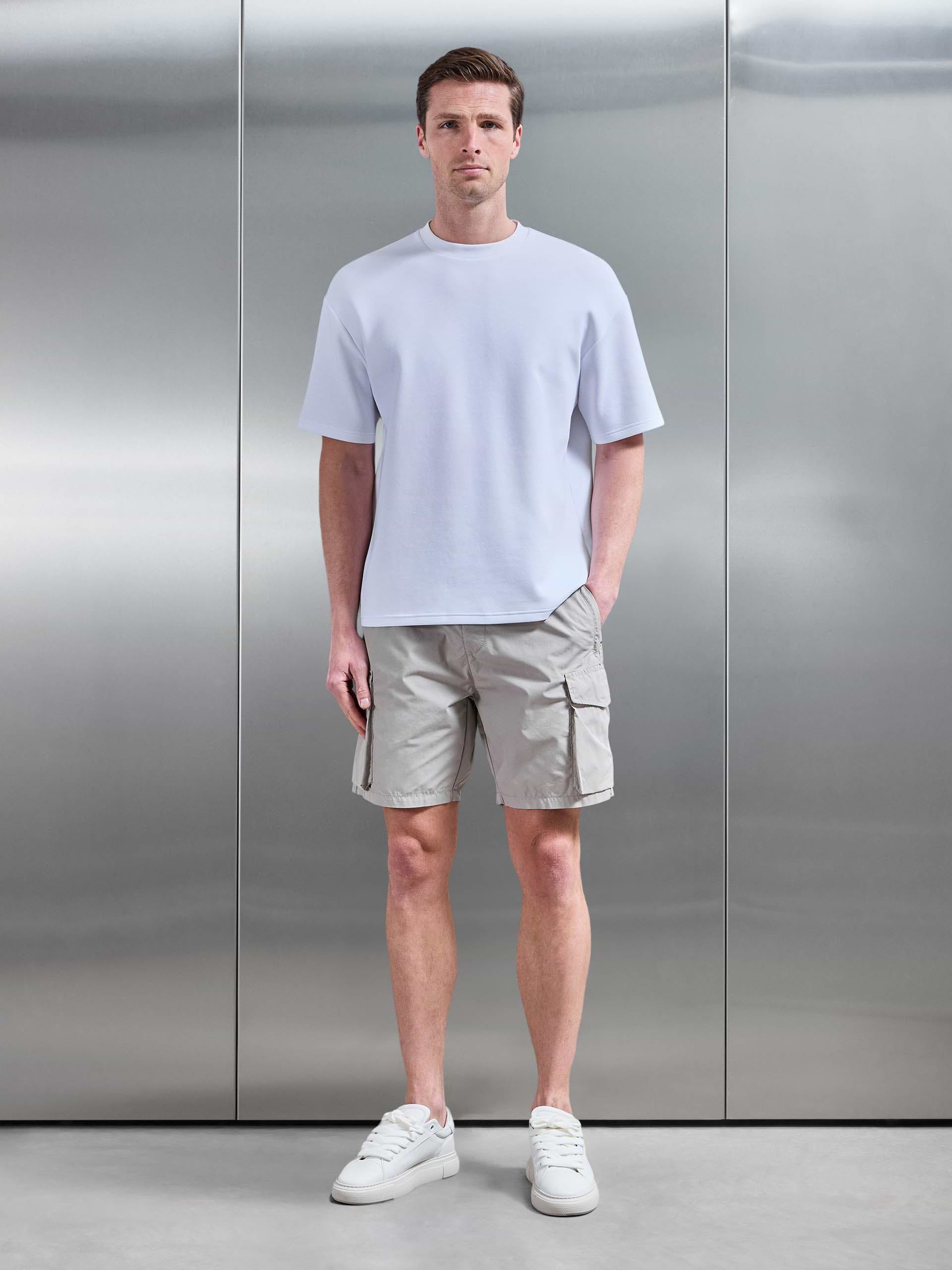 Parachute Cargo Short in Stone