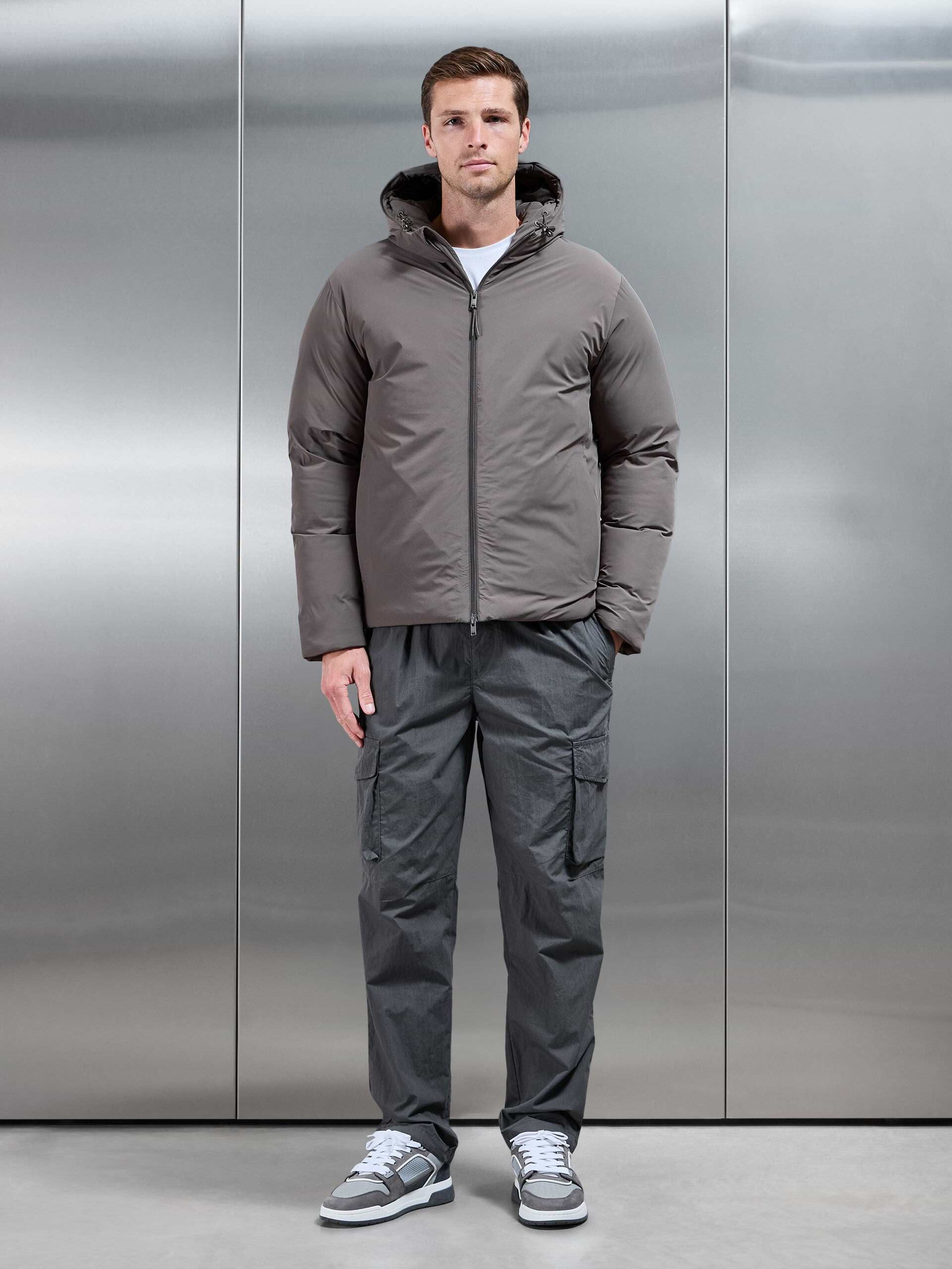 Parachute Cargo Pant in Grey