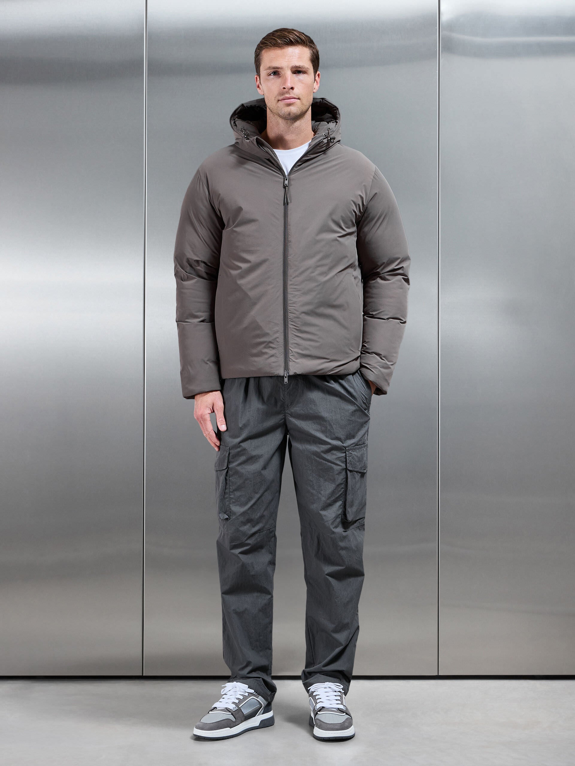Parachute Cargo Pant in Grey