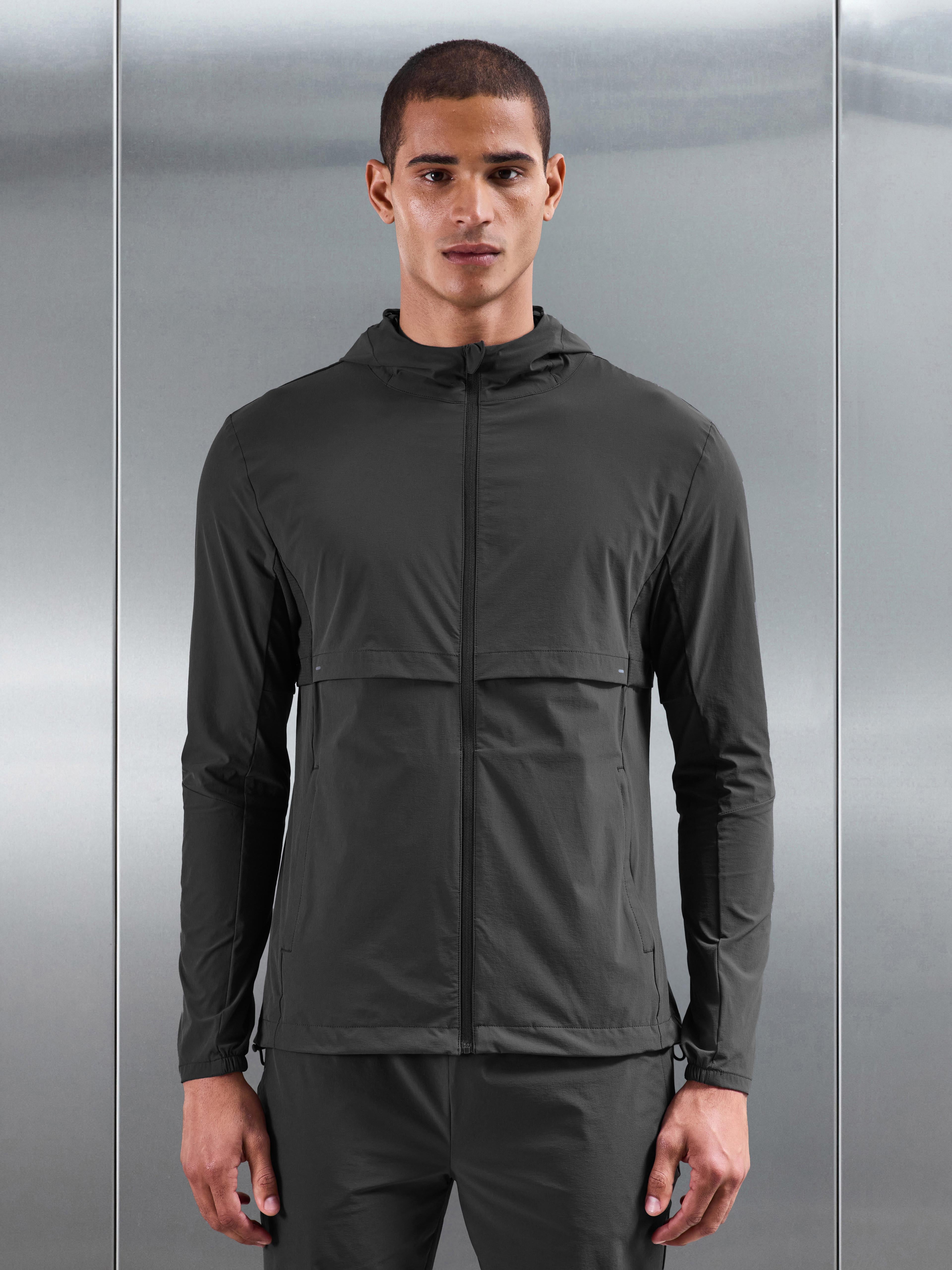 Performance Windbreaker in Grey