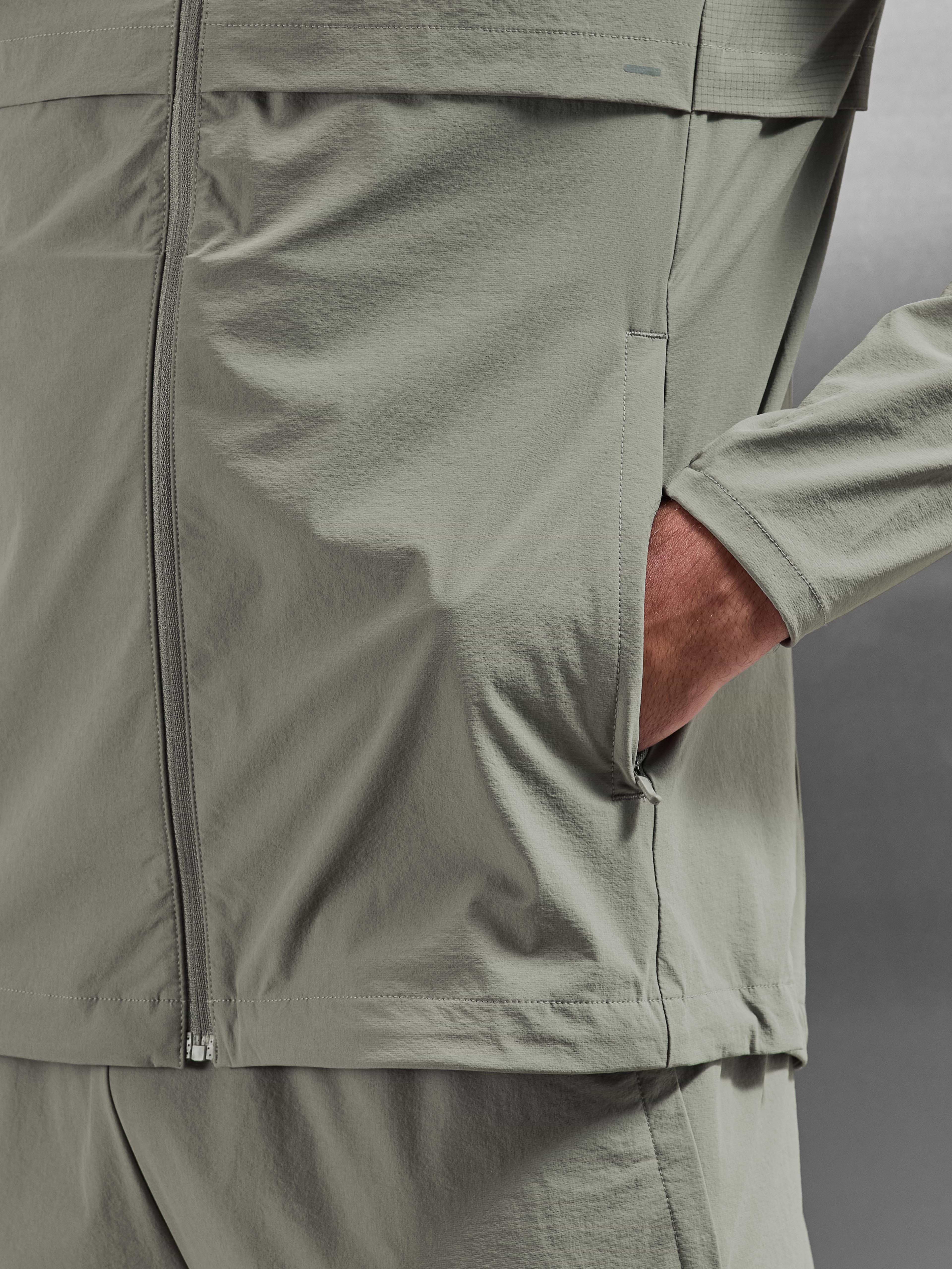 Performance Windbreaker in Sage