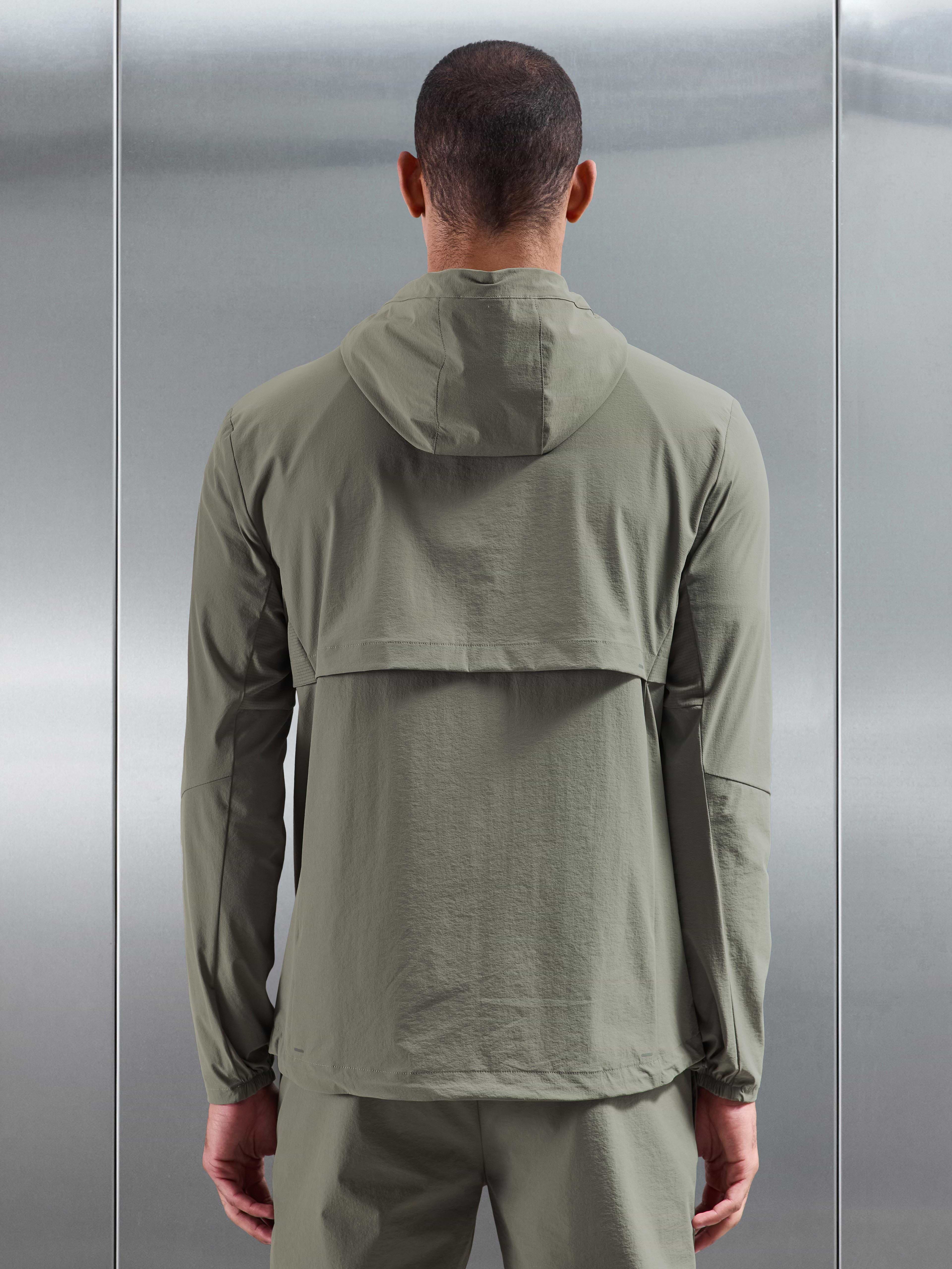 Performance Windbreaker in Sage