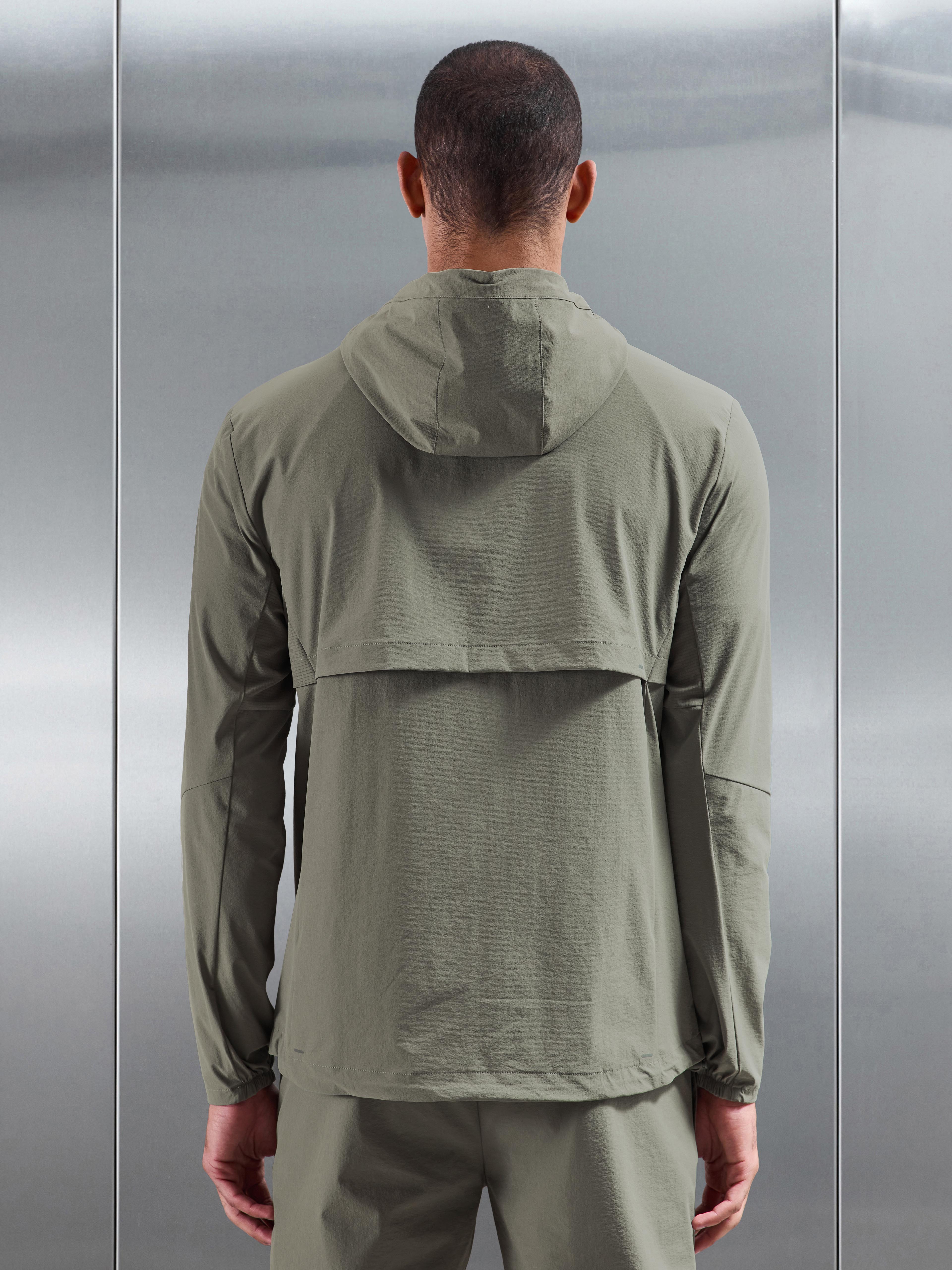 Performance Windbreaker in Sage