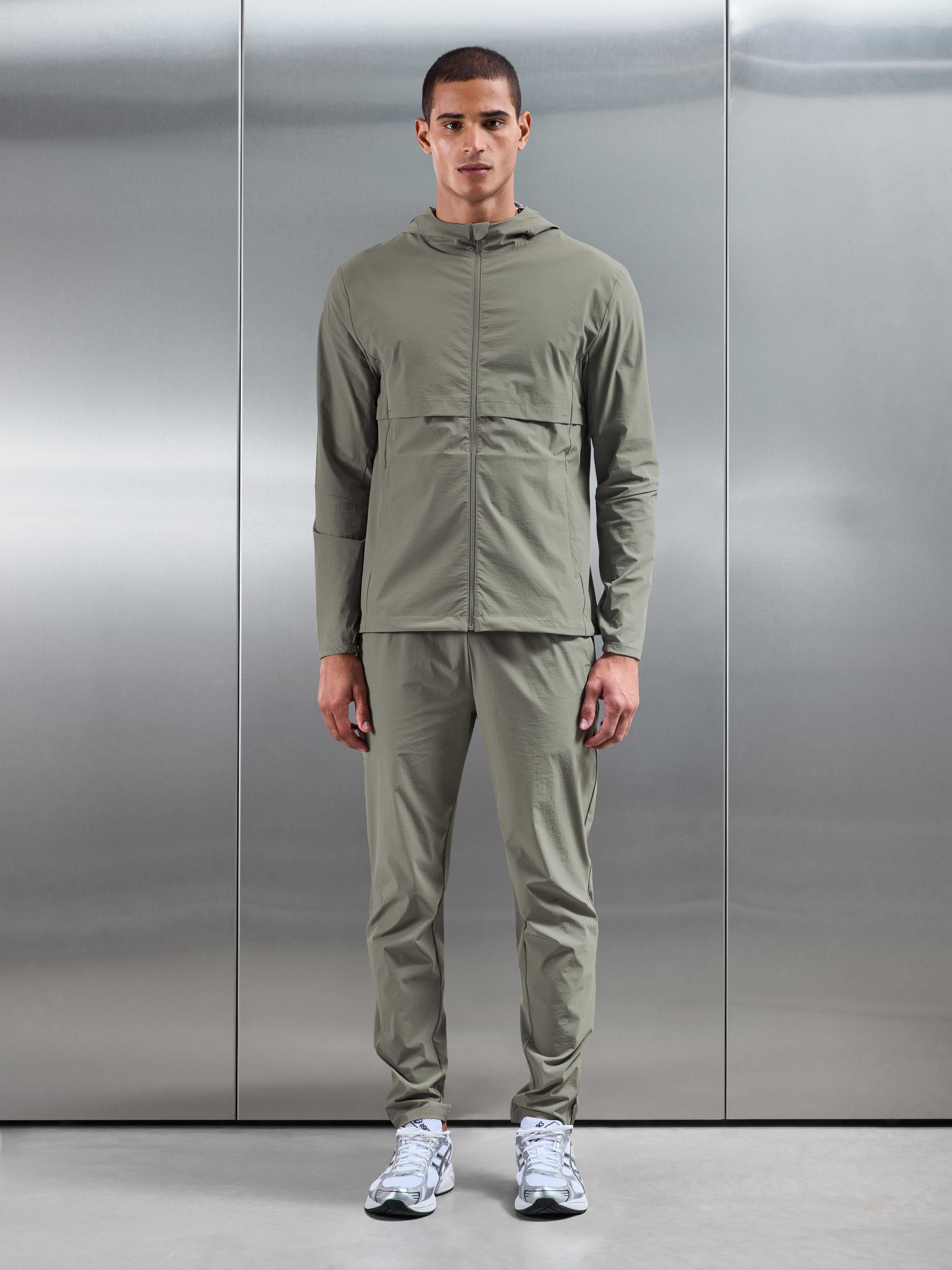 Performance Windbreaker in Sage
