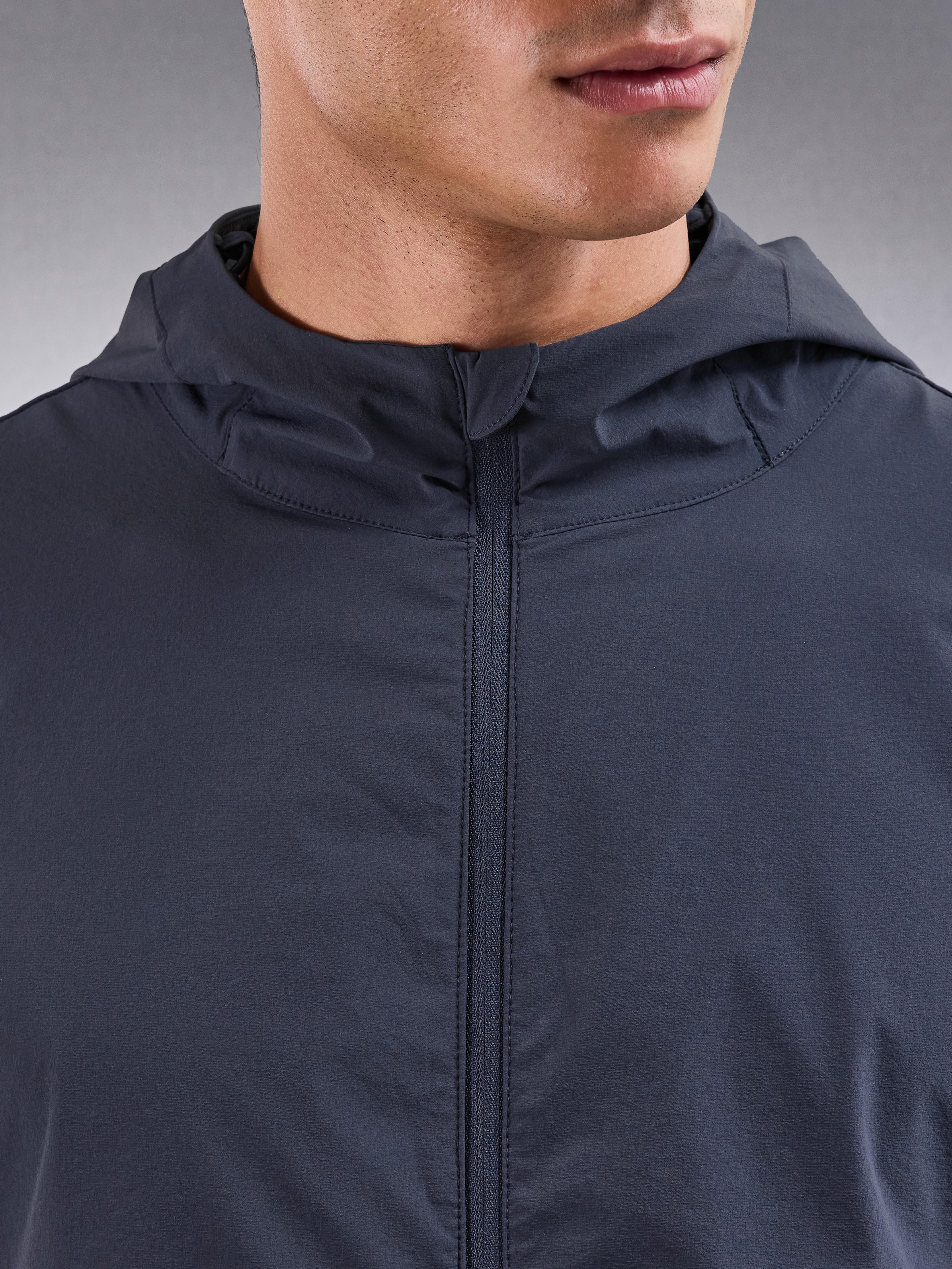 Performance Windbreaker in Slate Blue
