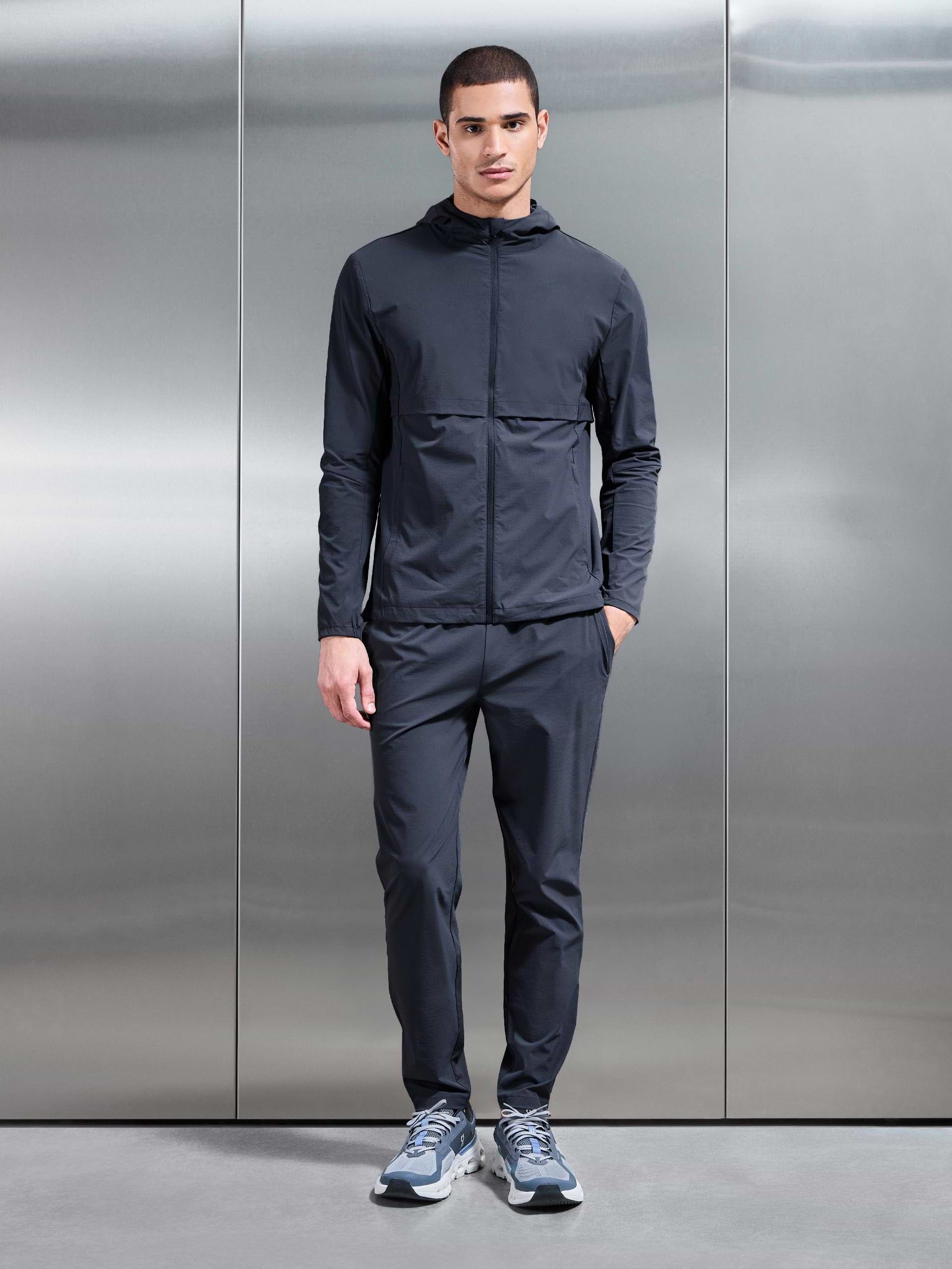 Performance Windbreaker in Slate Blue