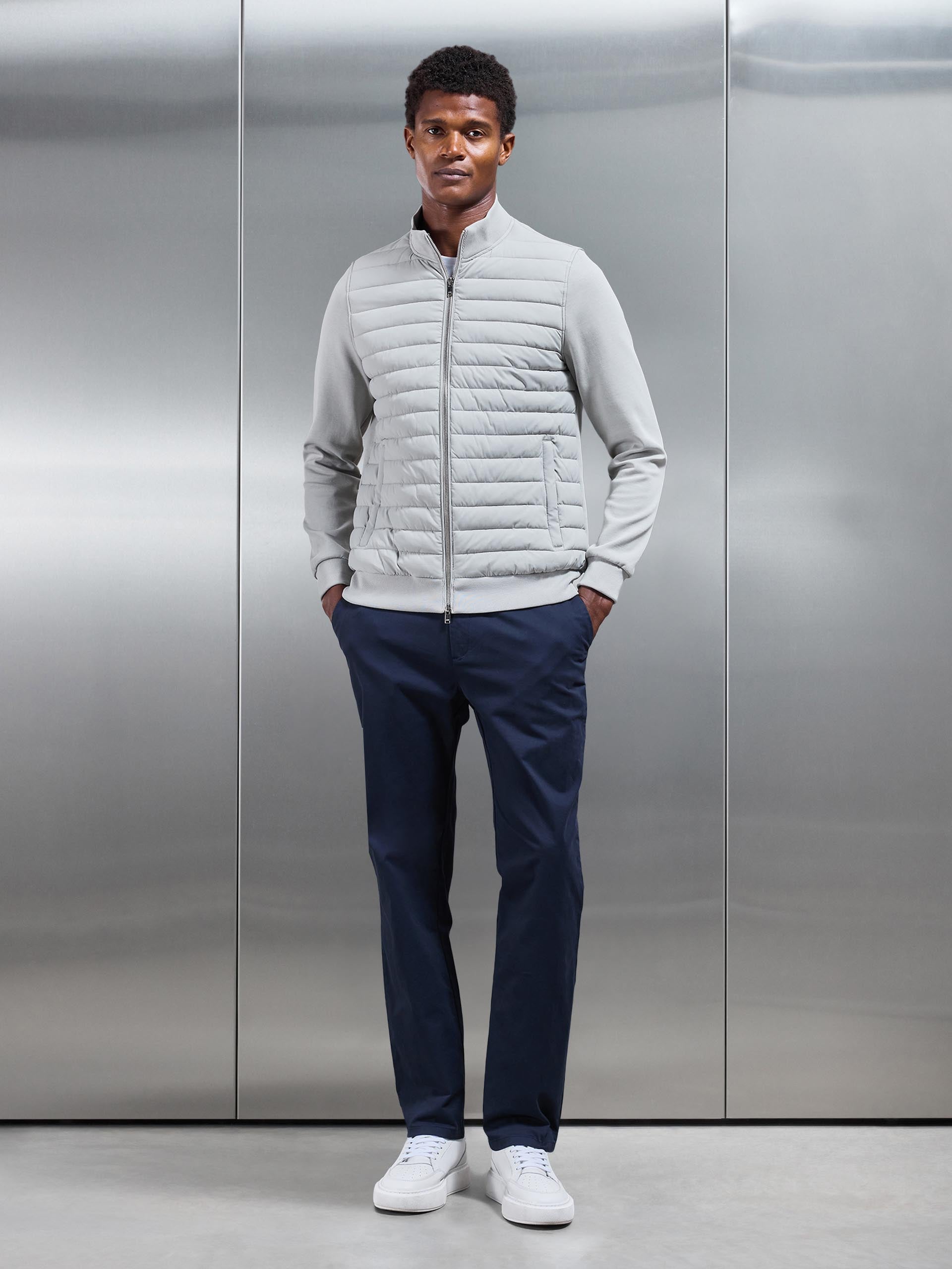 Regular Fit Chino Trouser in Navy