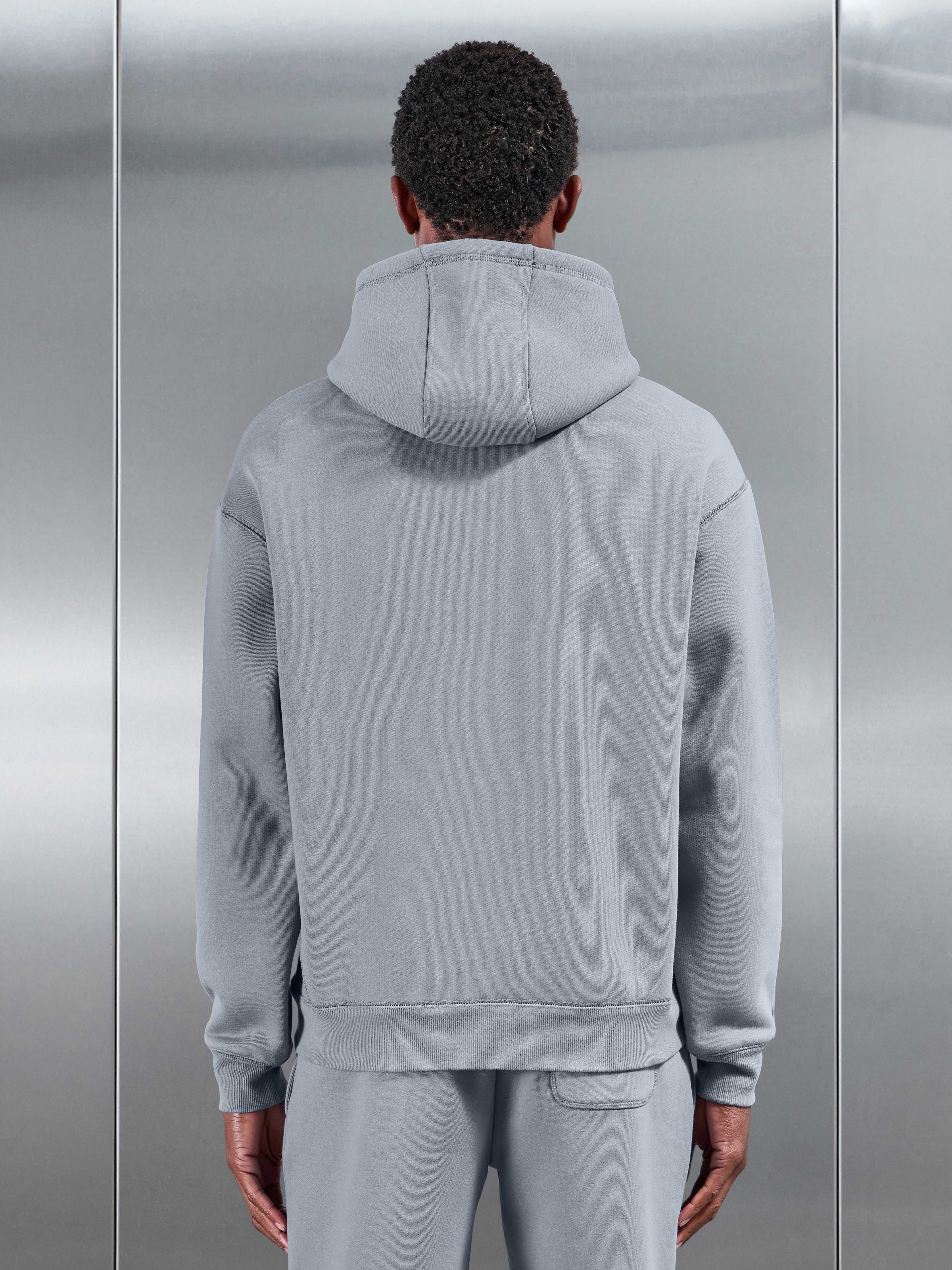 Relaxed Fit Hoodie in Coast Blue