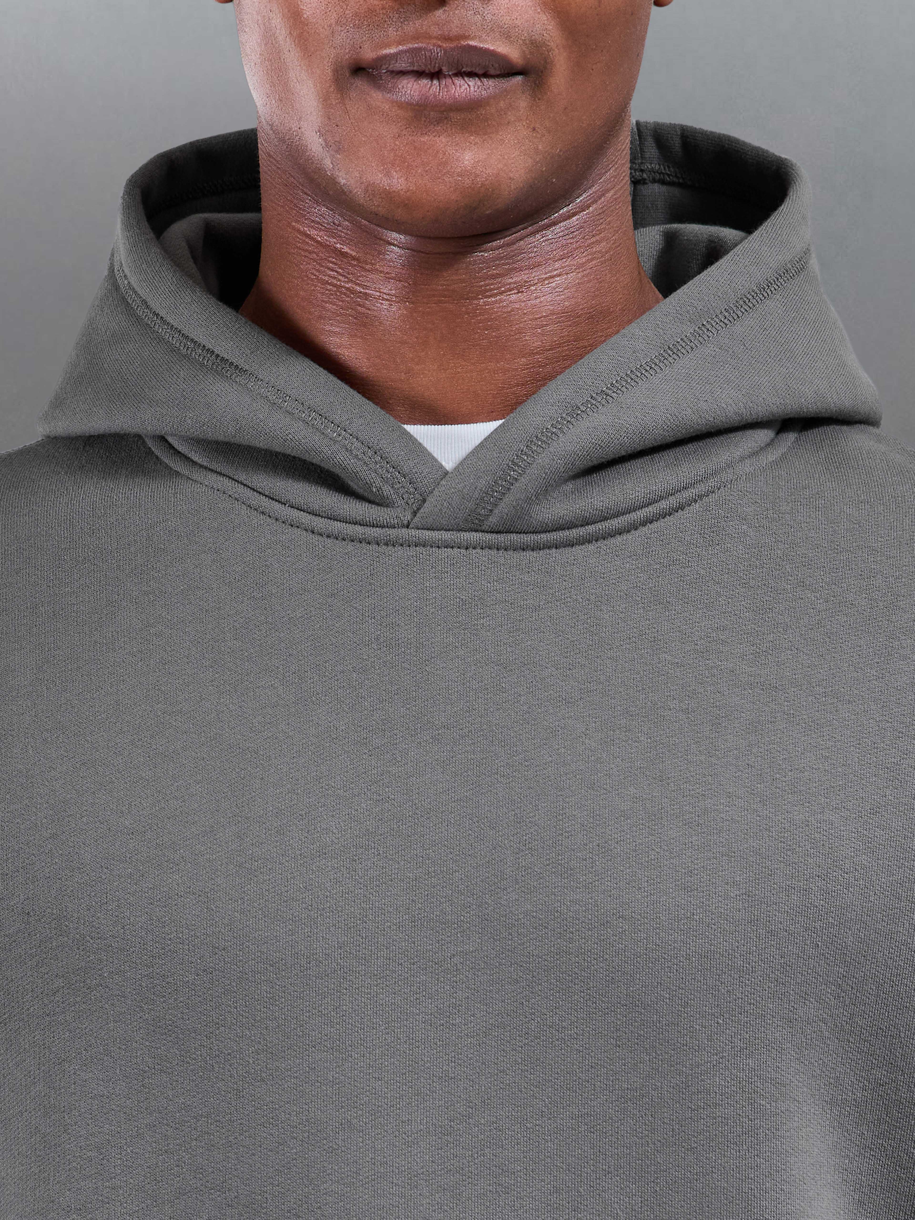 Relaxed Fit Hoodie in Grey