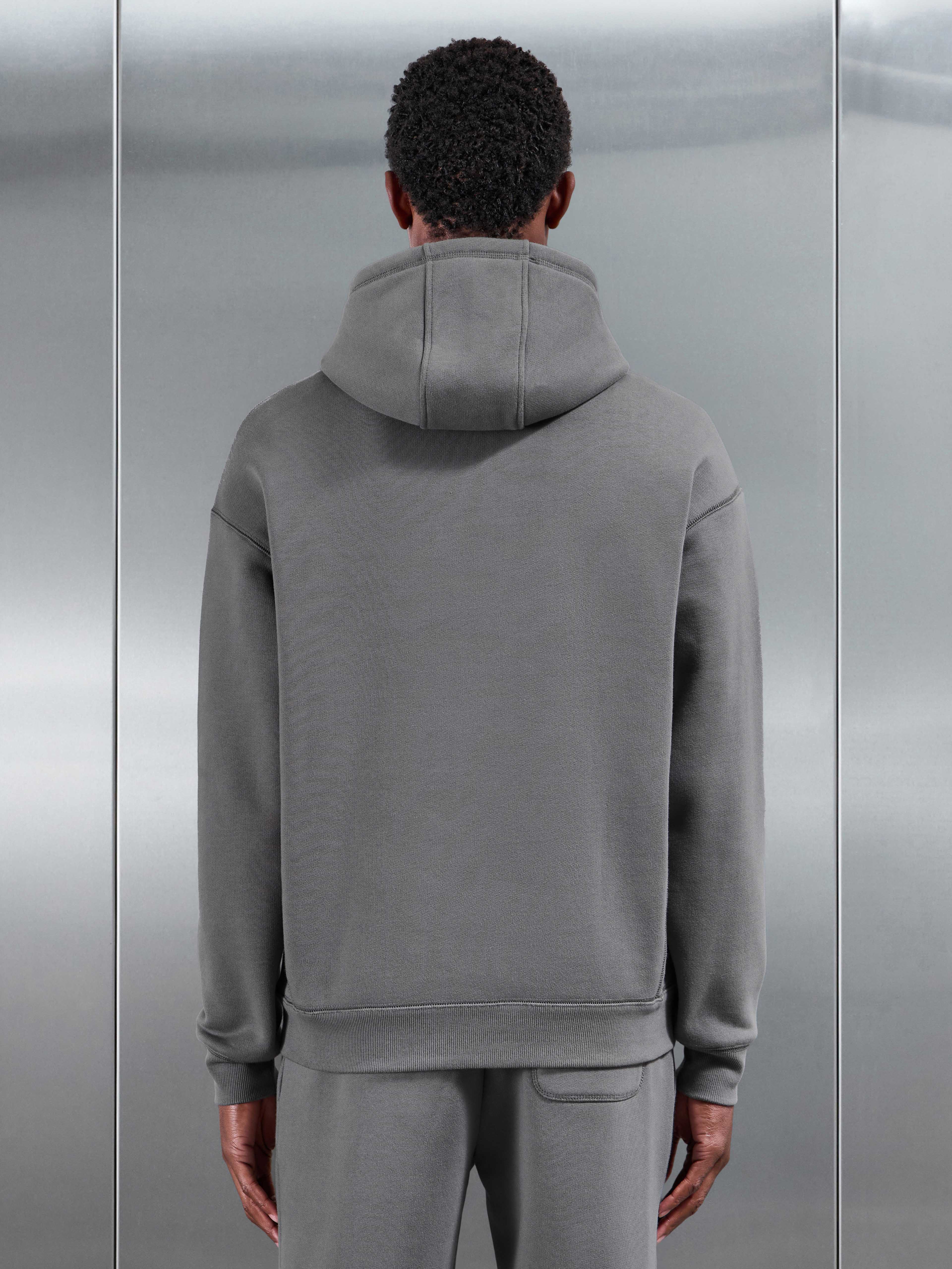 Relaxed Fit Hoodie in Grey