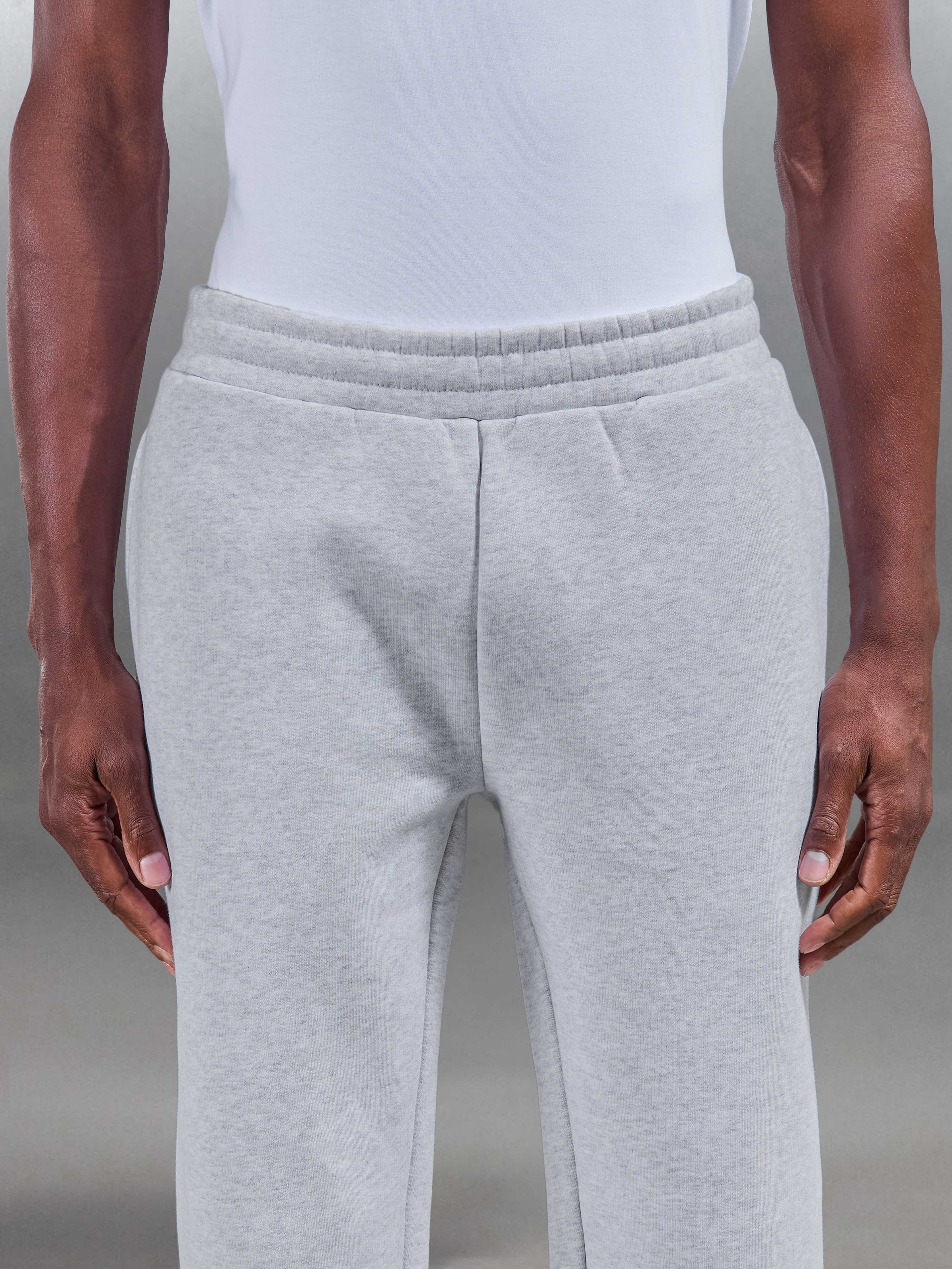 Relaxed Fit Jogger in Marl Grey