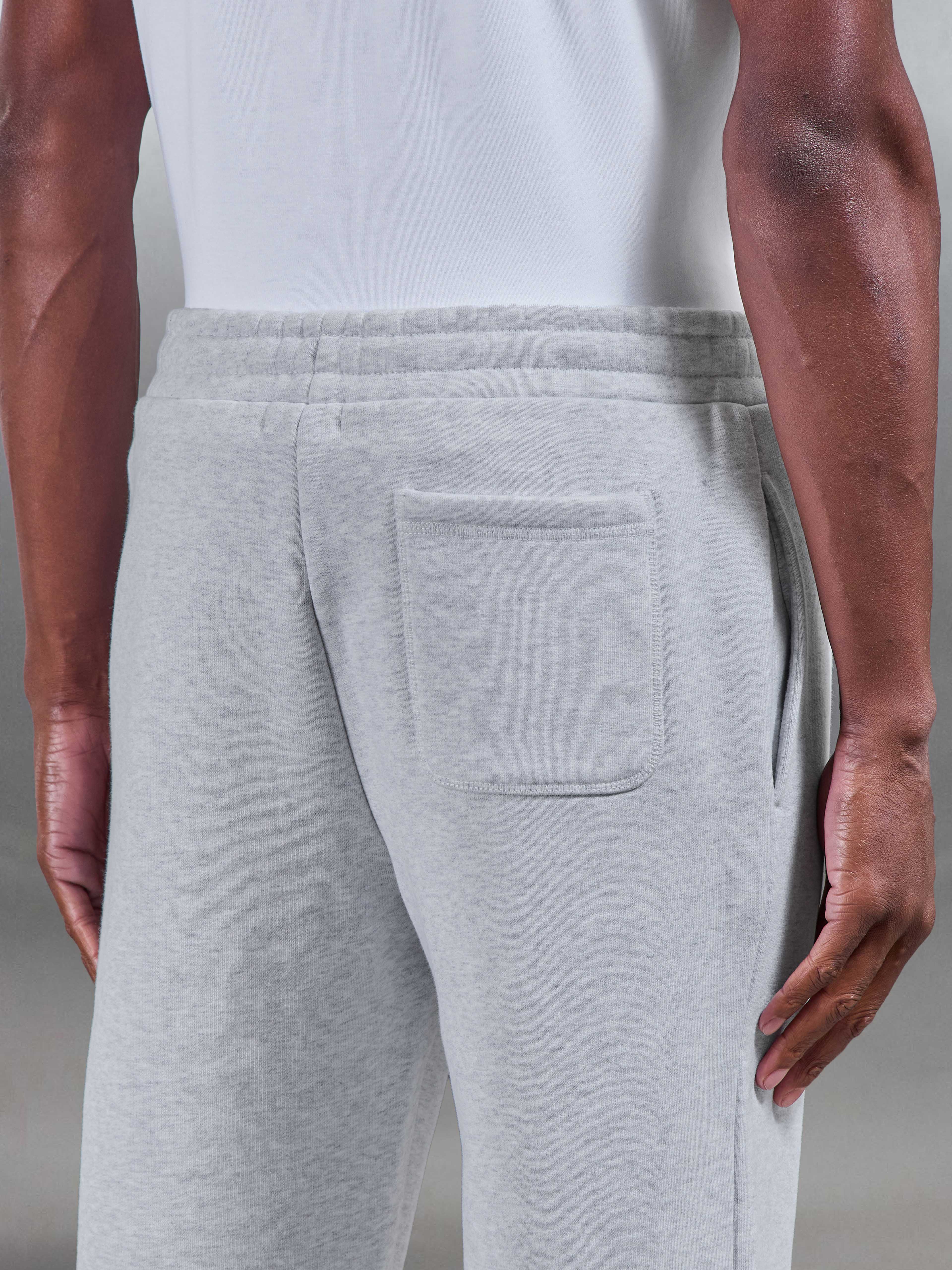 Relaxed Fit Jogger in Marl Grey