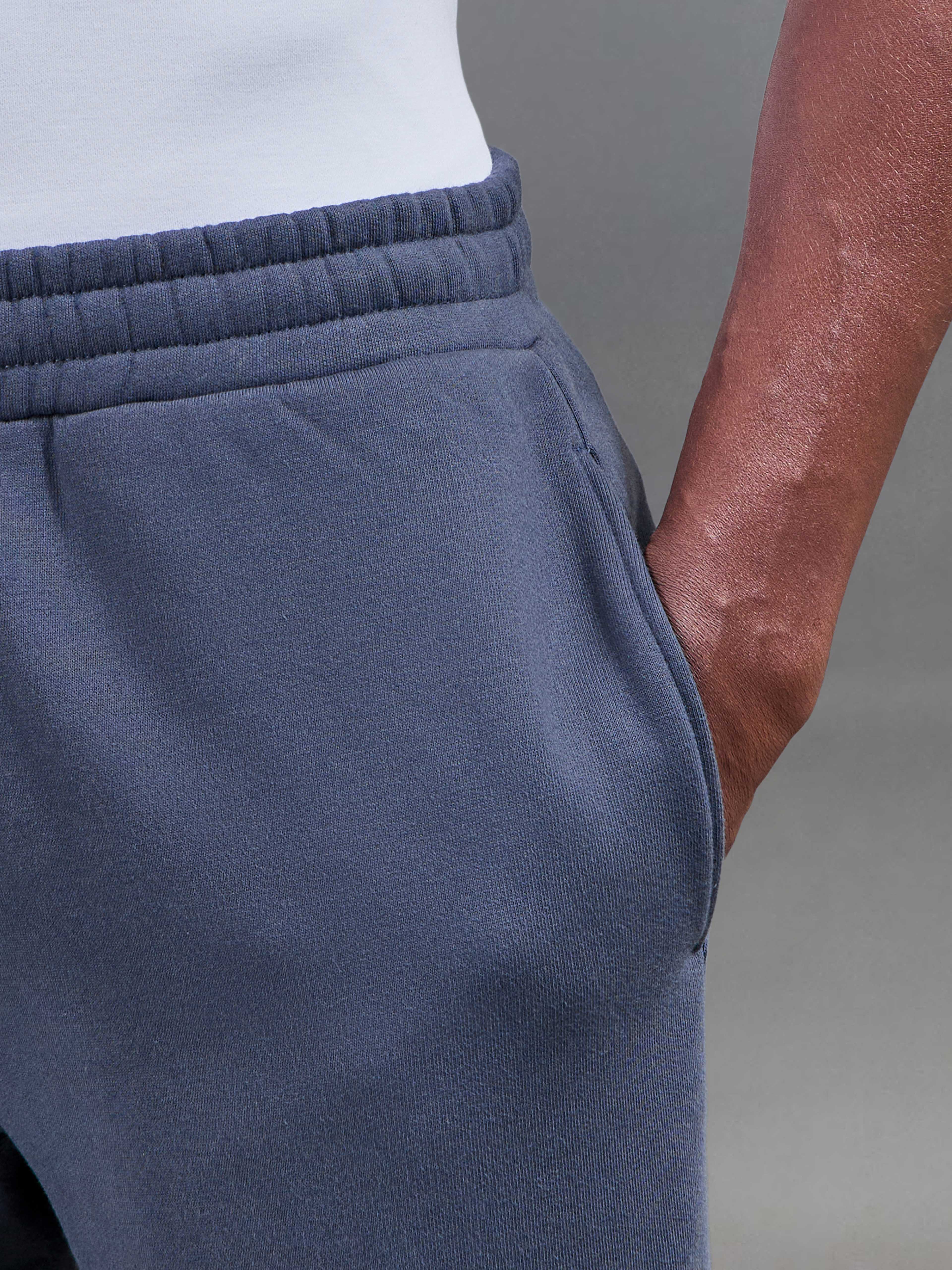 Relaxed Fit Jogger in Slate Blue