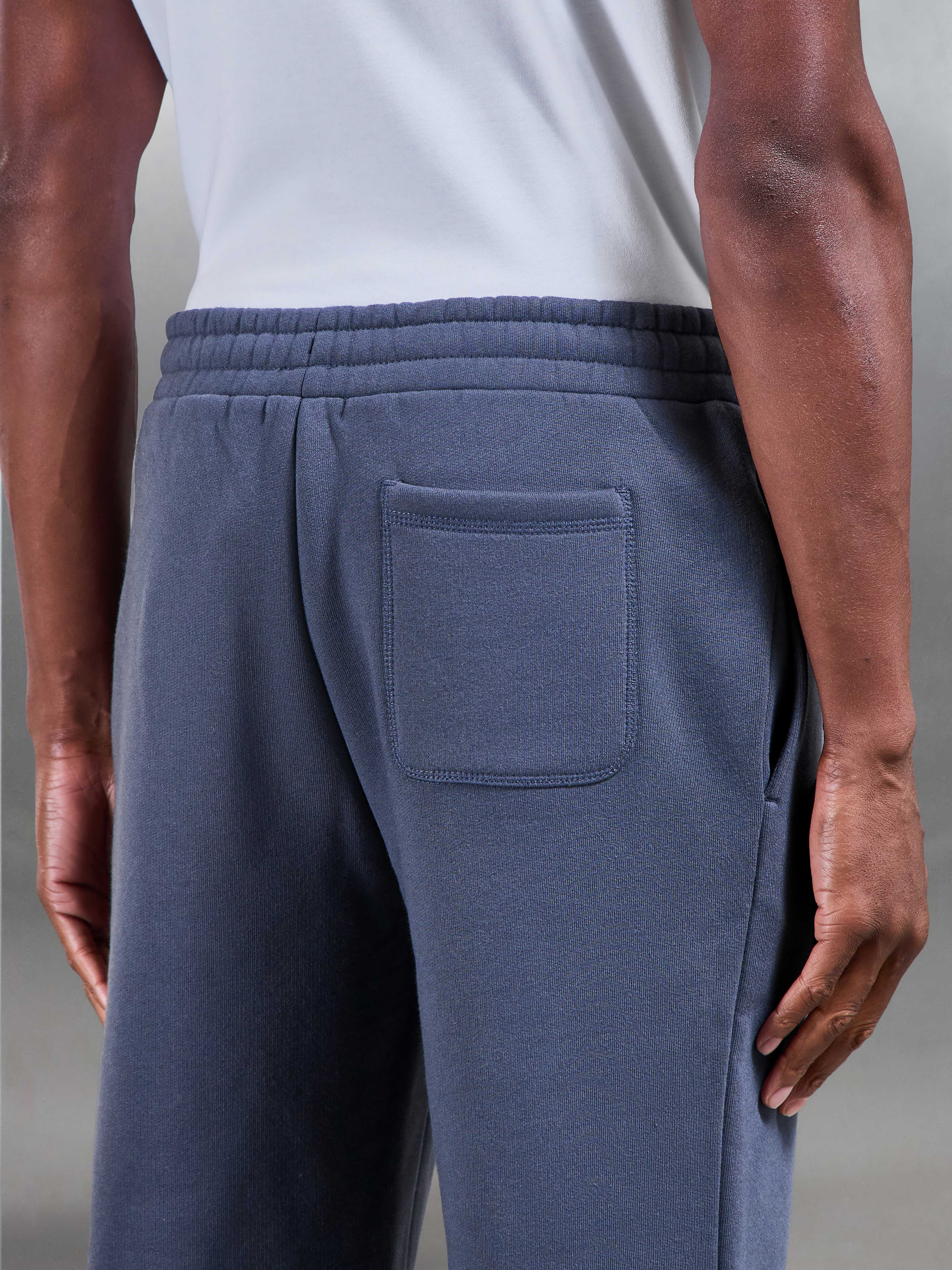 Relaxed Fit Jogger in Slate Blue
