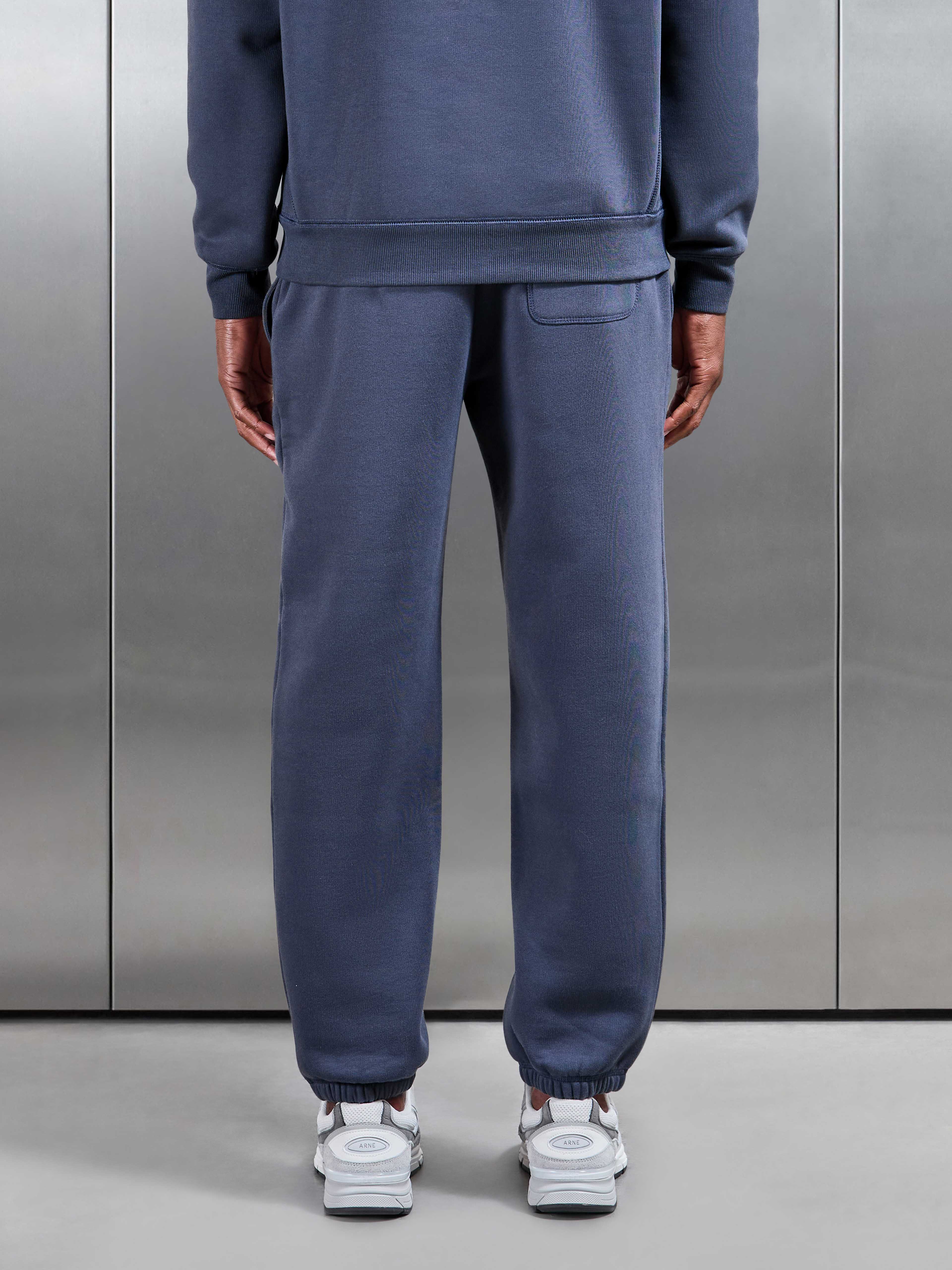 Relaxed Fit Jogger in Slate Blue