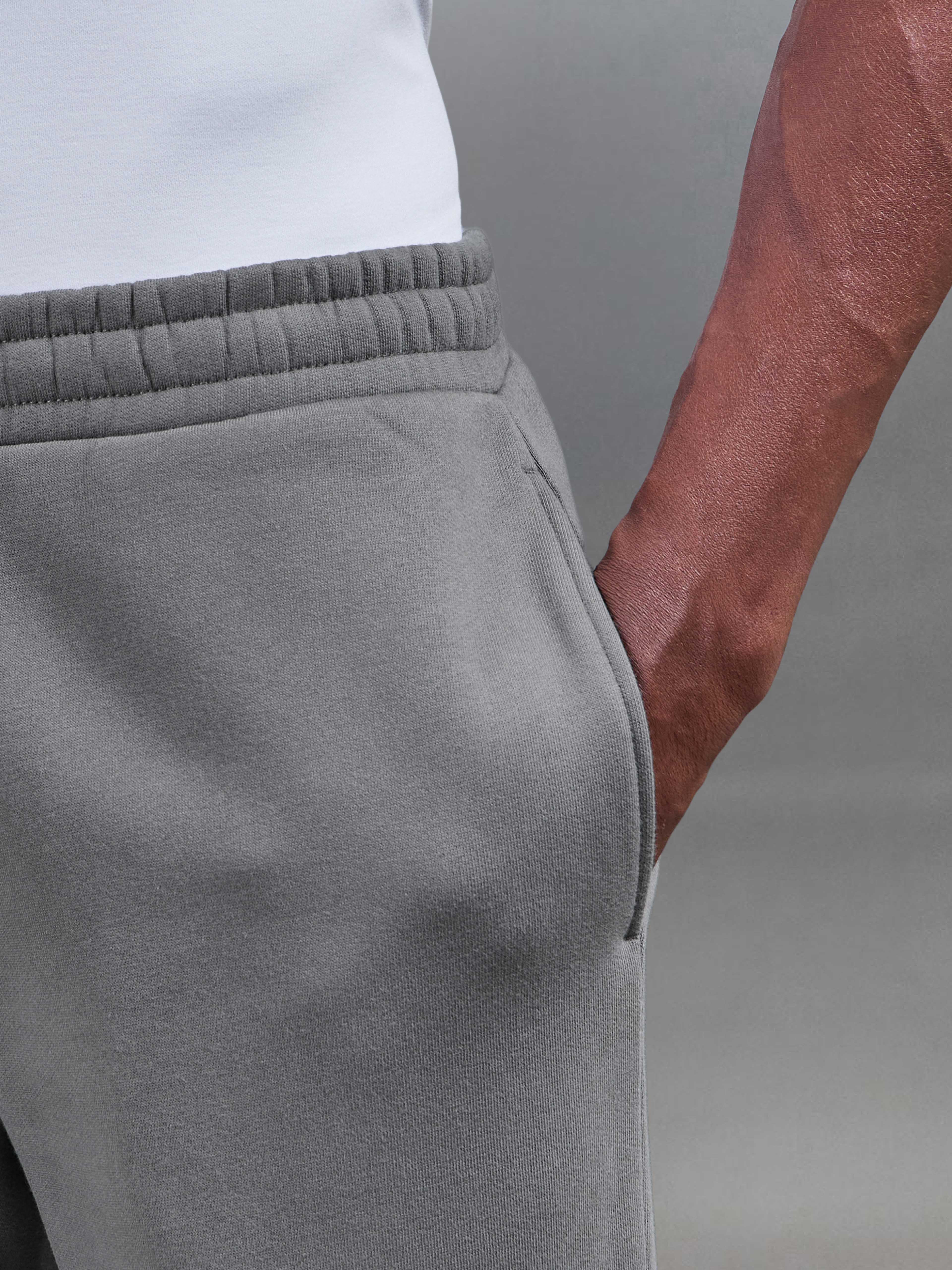 Relaxed Fit Straight Leg Jogger in Grey