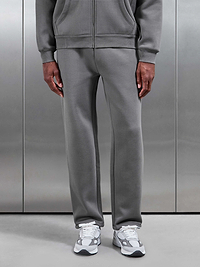 Relaxed Fit Straight Leg Jogger in Grey