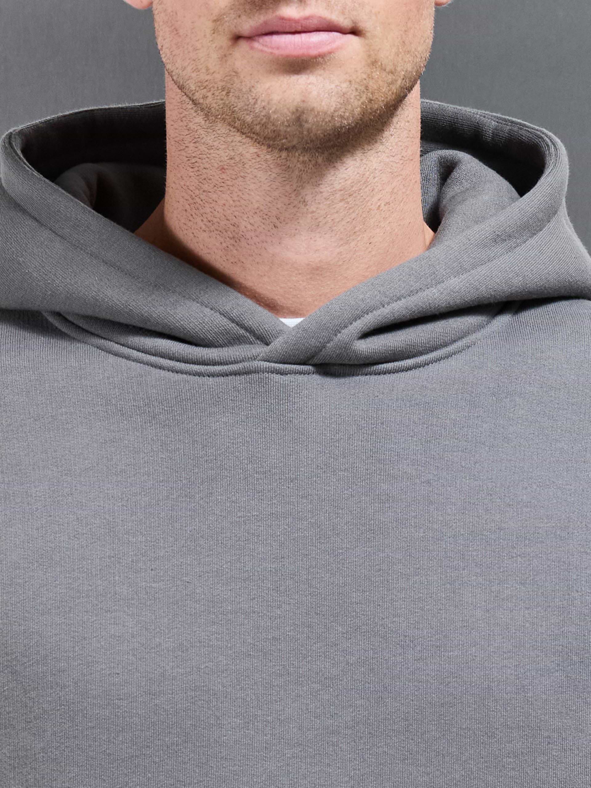 Relaxed Fit Hoodie in Grey