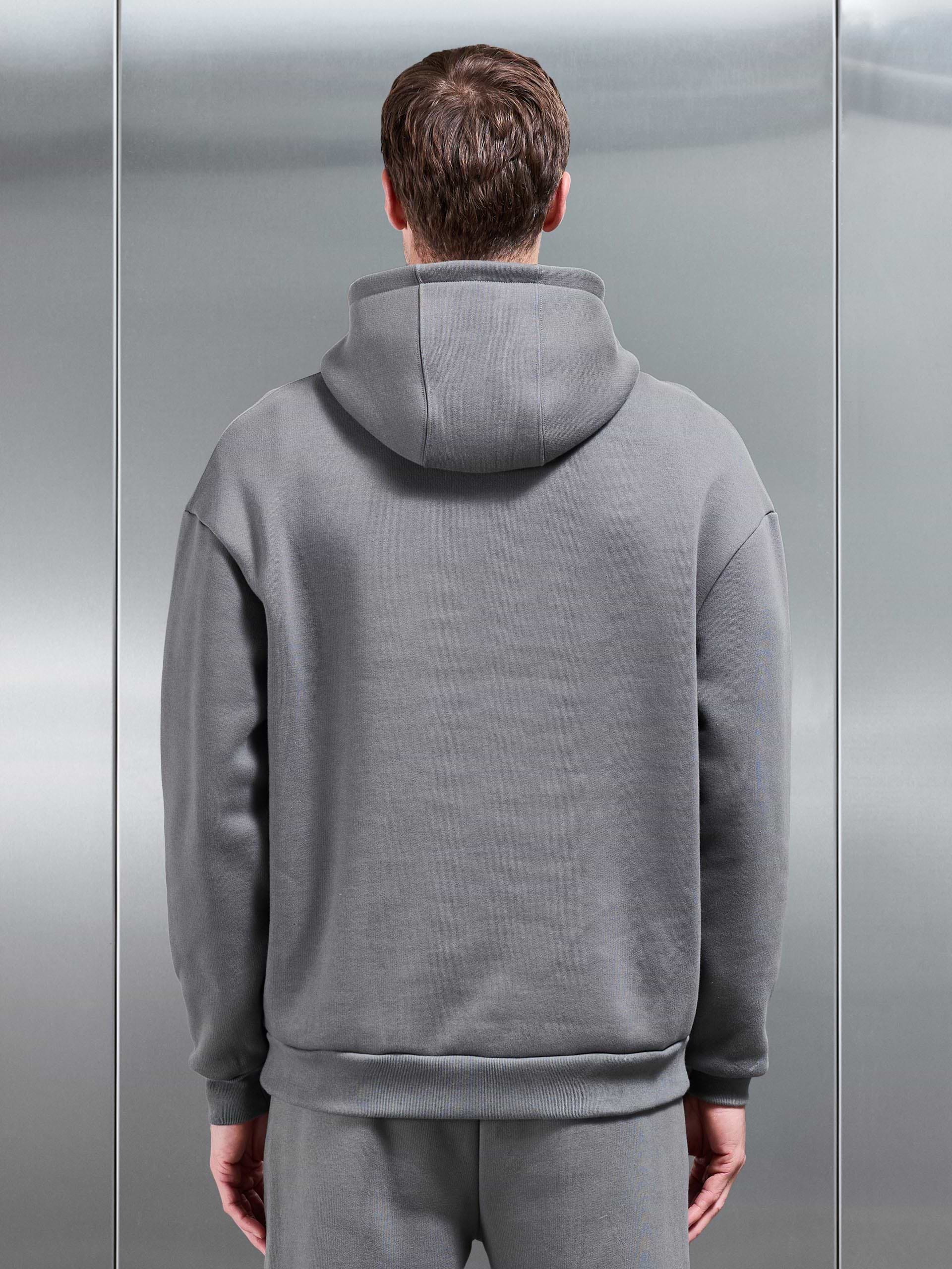 Relaxed Fit Hoodie in Grey