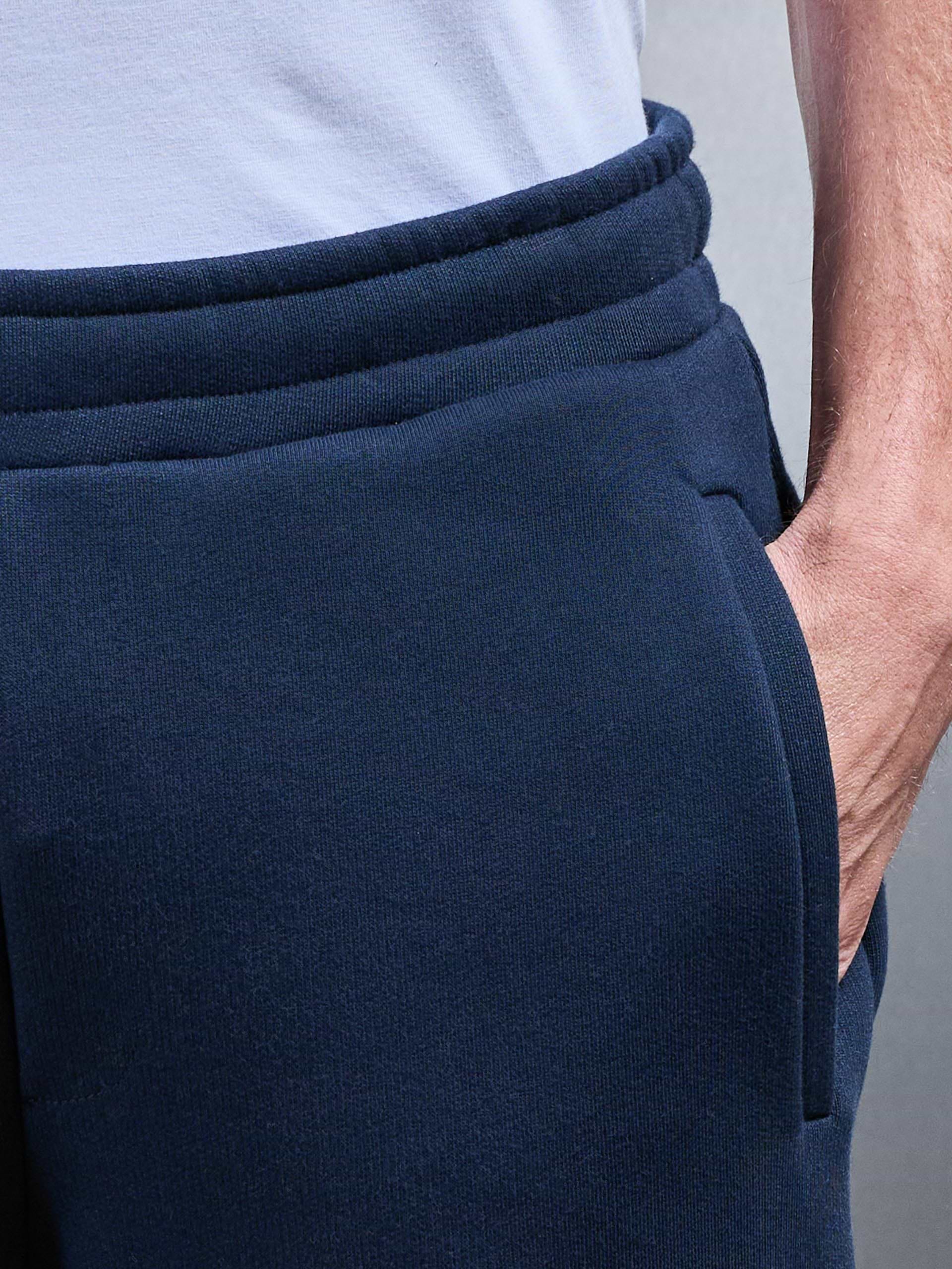Relaxed Fit Straight Leg Jogger in Navy
