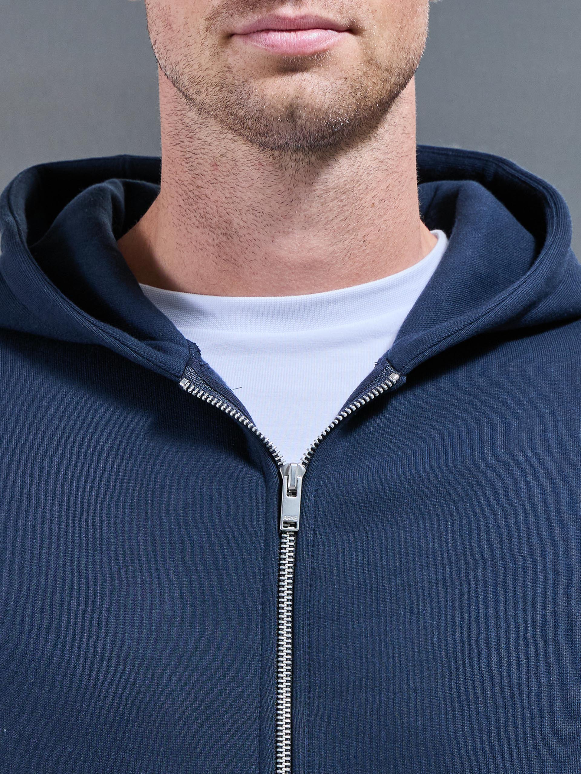 Ariat FR Men's Full Zip Hoodie Jacket In Navy | 10023979