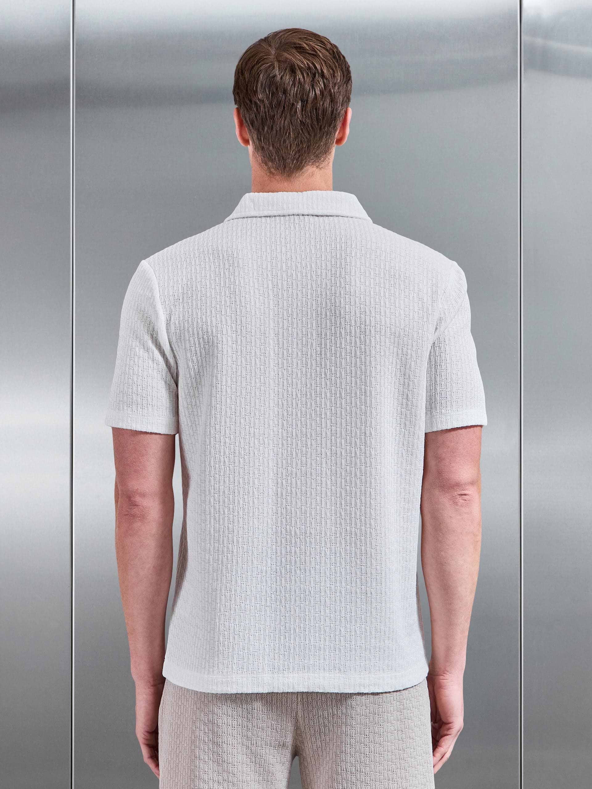 Resort Revere Collar Shirt in White