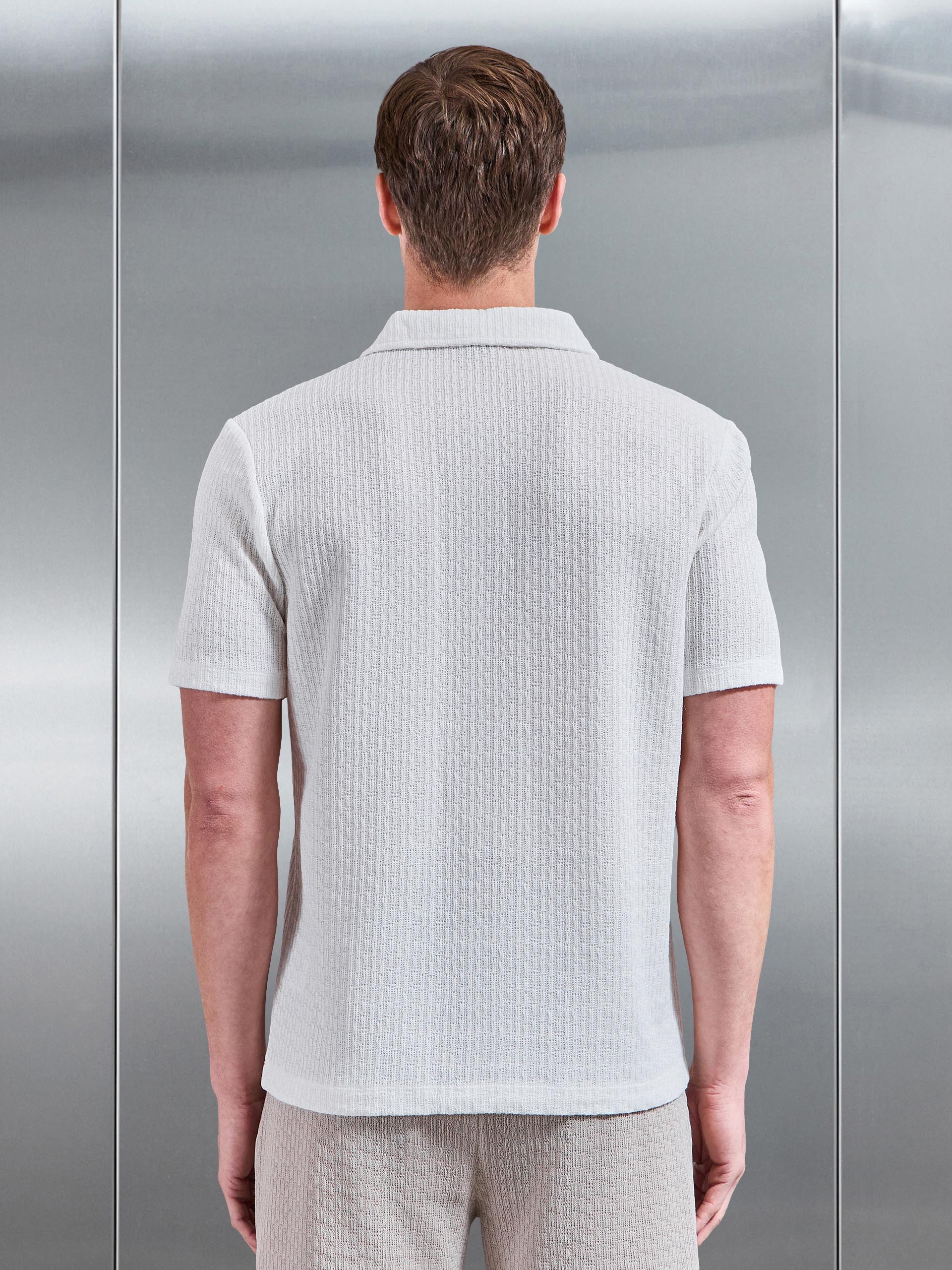 Resort Revere Collar Shirt in White