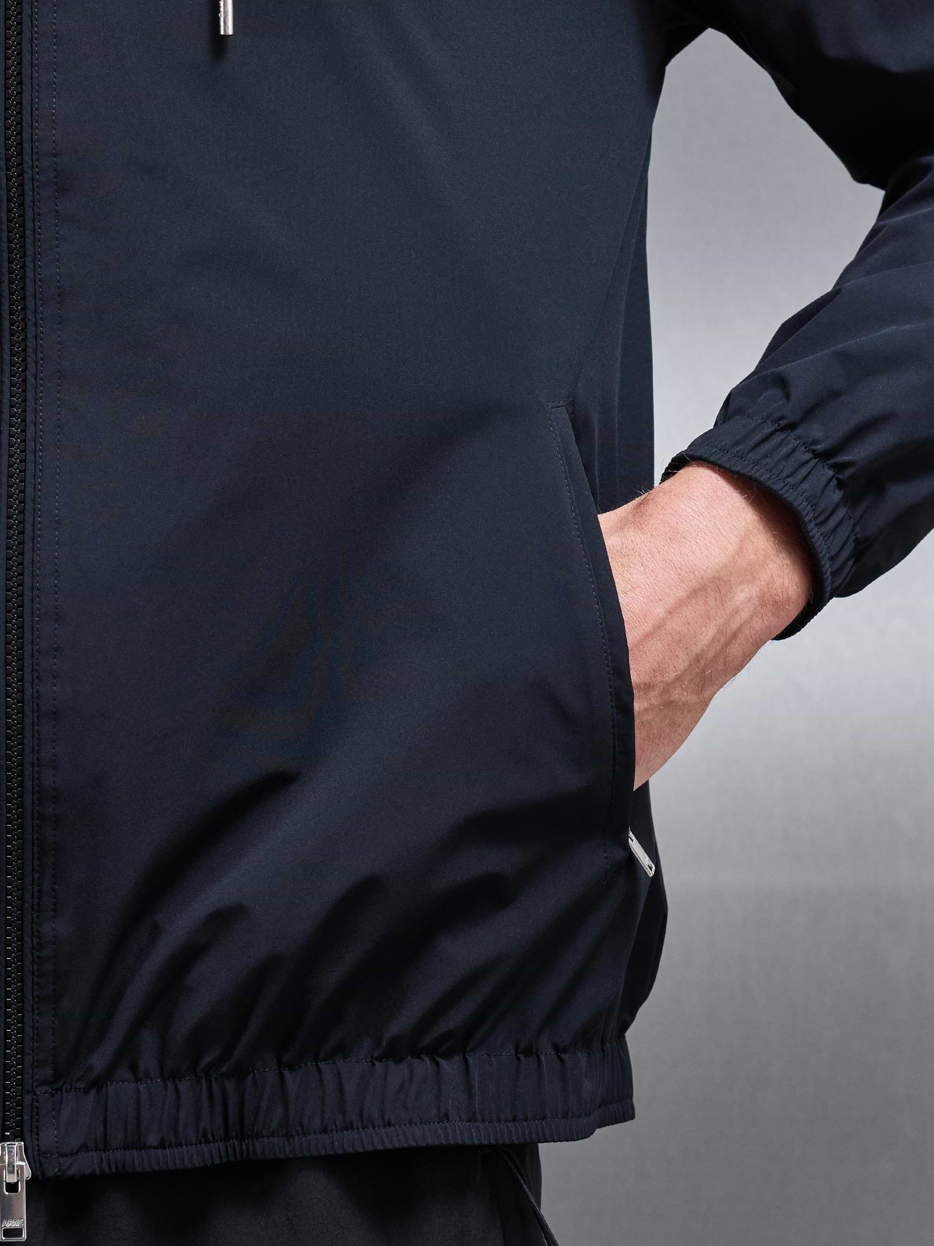 Shell Windbreaker in Black