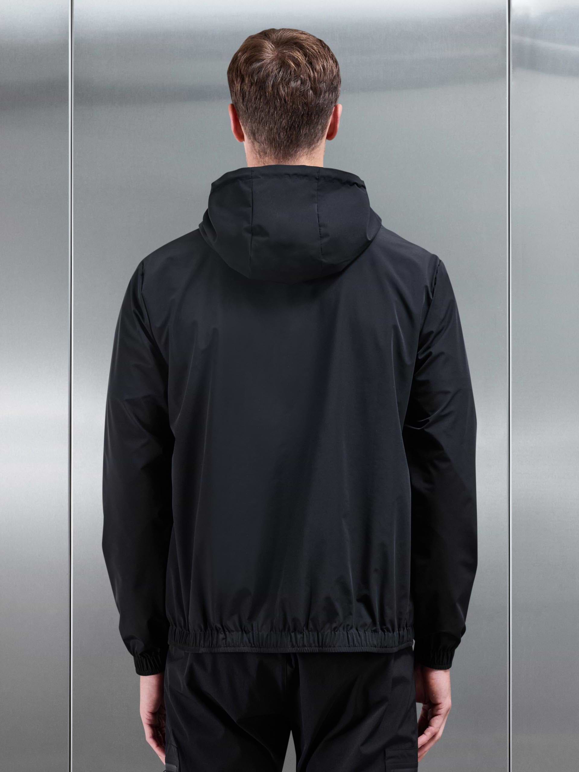 Shell Windbreaker in Black