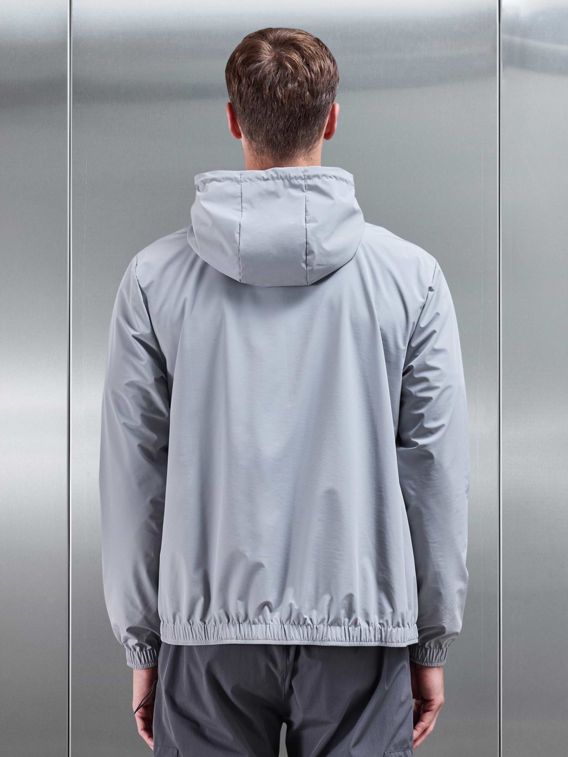 Shell Windbreaker in Mid Grey