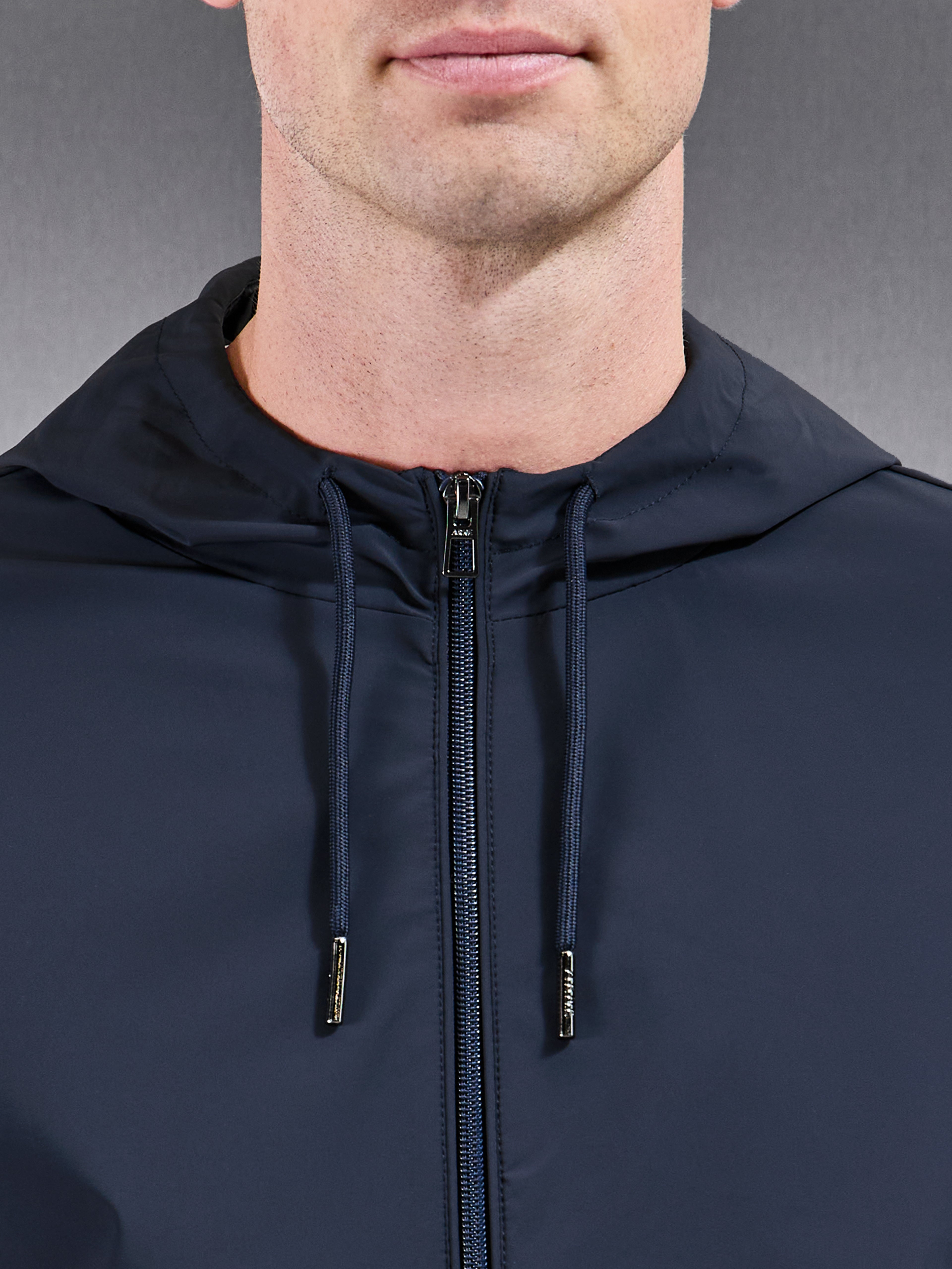 Shell Windbreaker in Navy