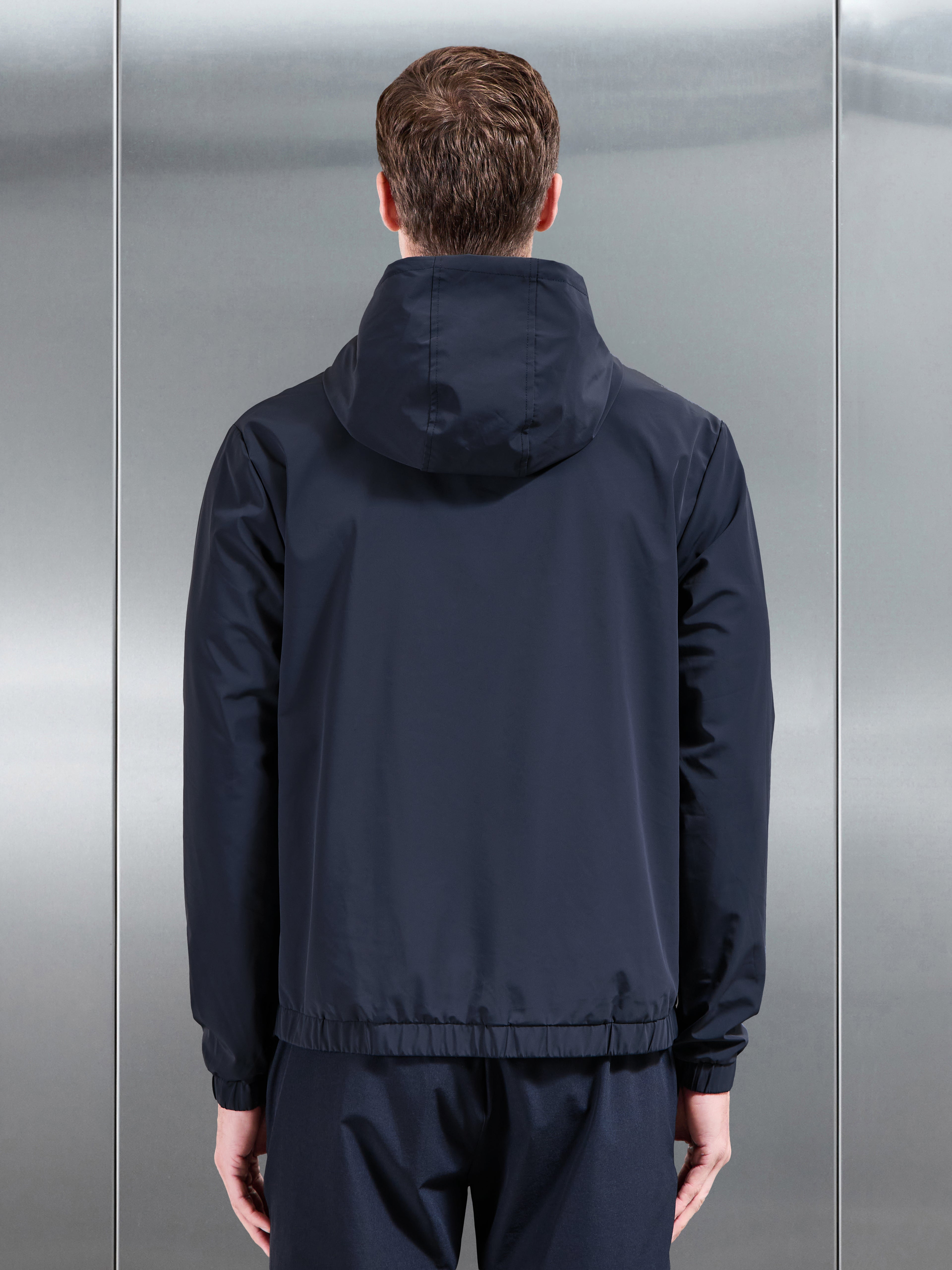 Shell Windbreaker in Navy