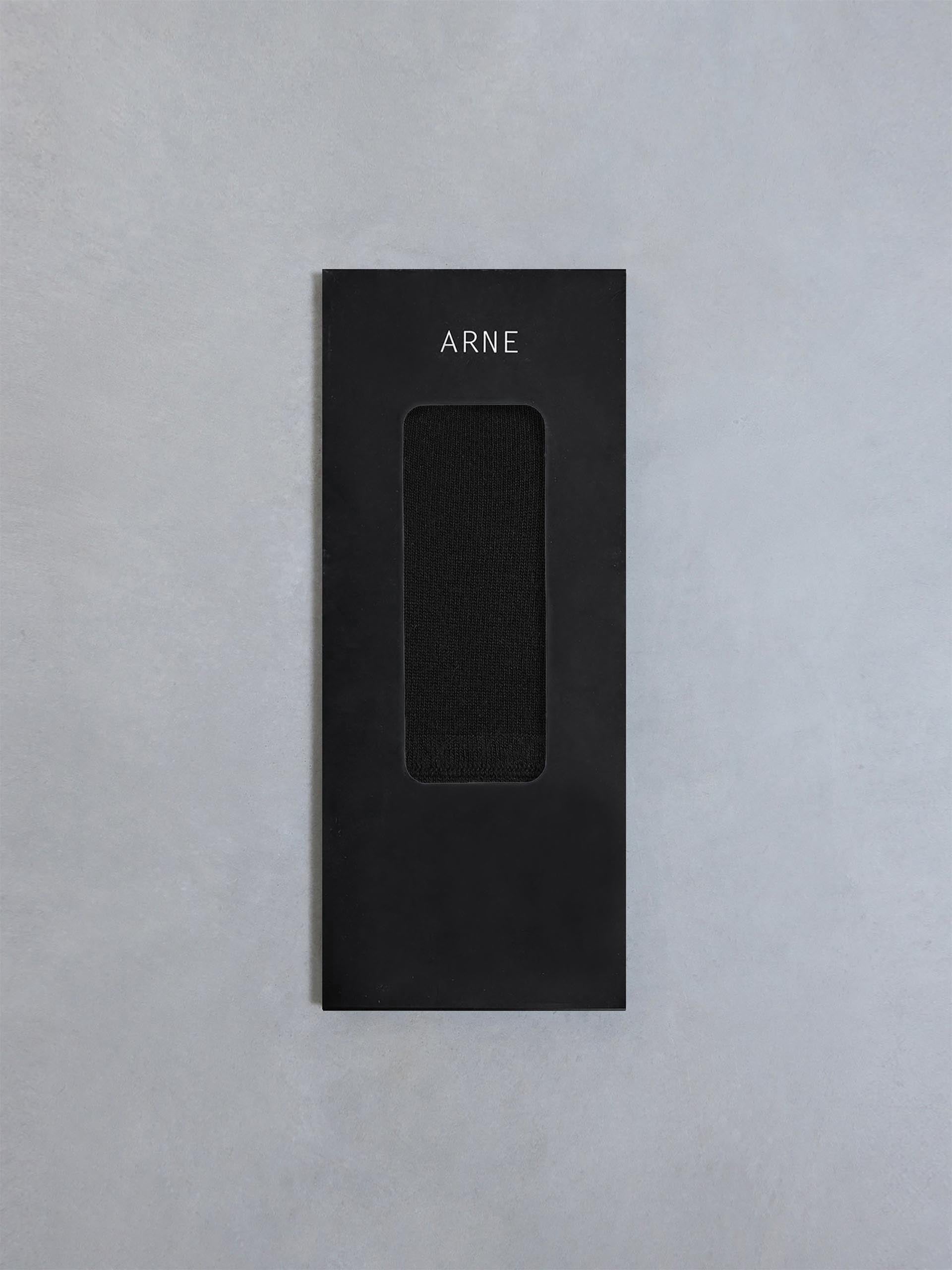 3 Pack Invisible Cushioned Sock in Black