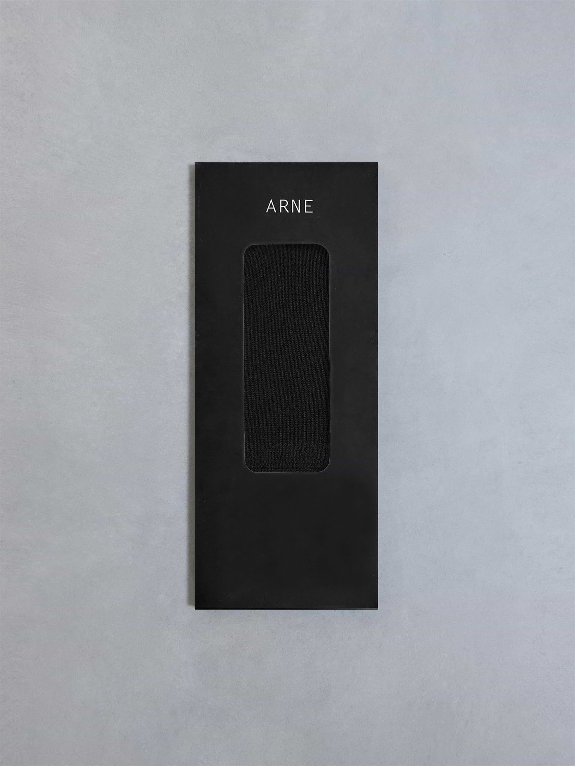 3 Pack No Show Sock in Black