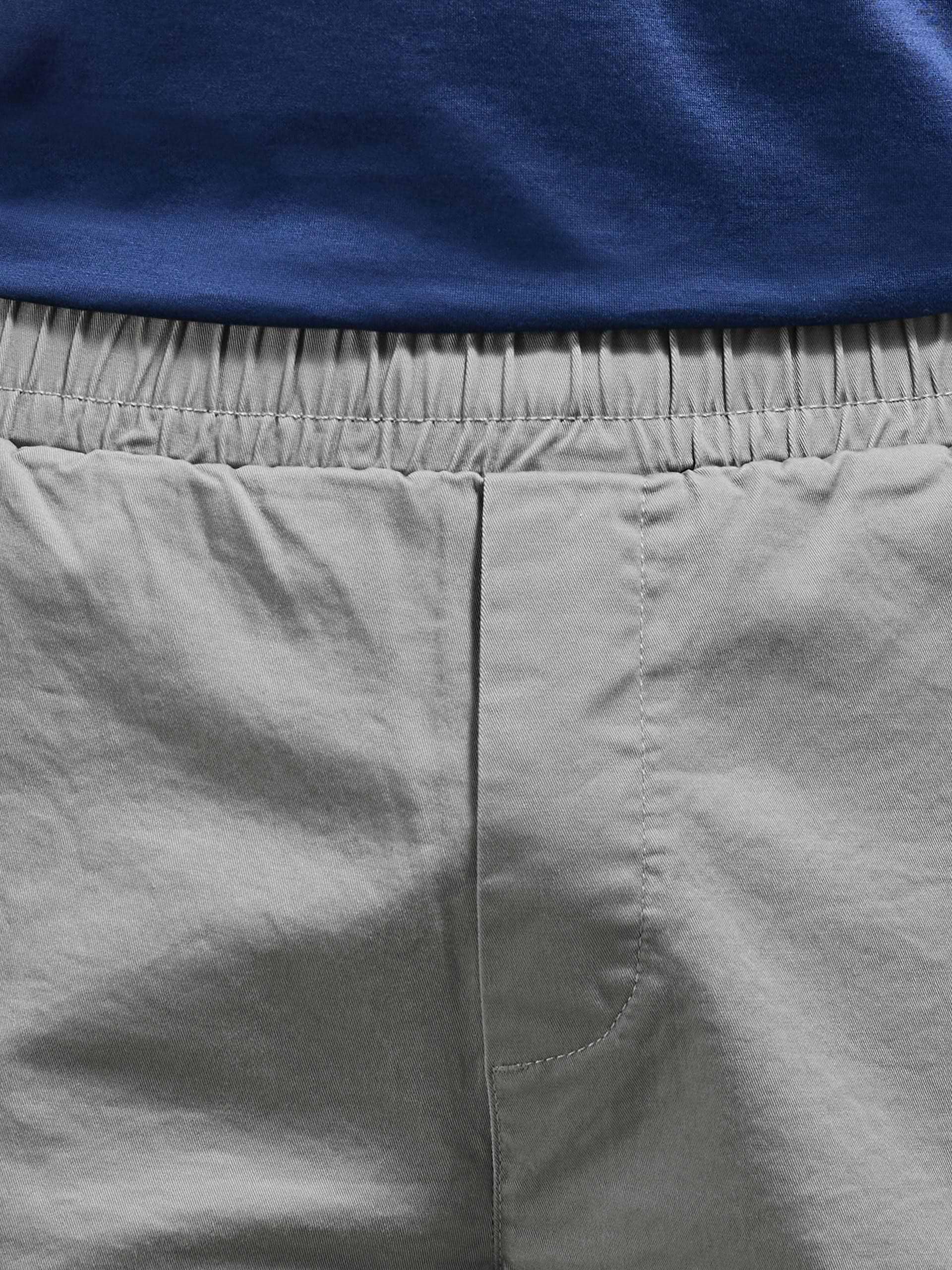 Drawstring Chino Short in Stone