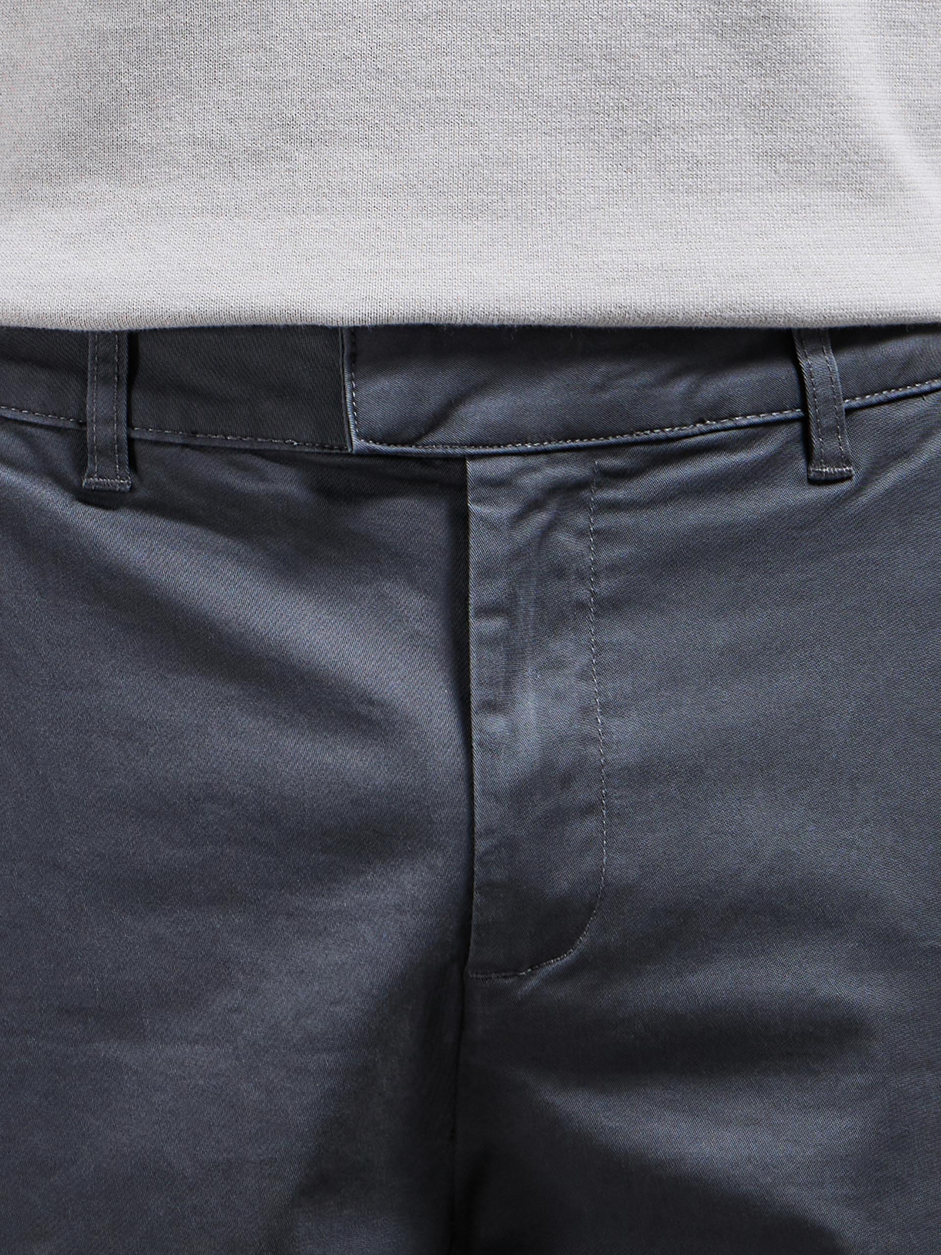 Slim Chino Short in Grey