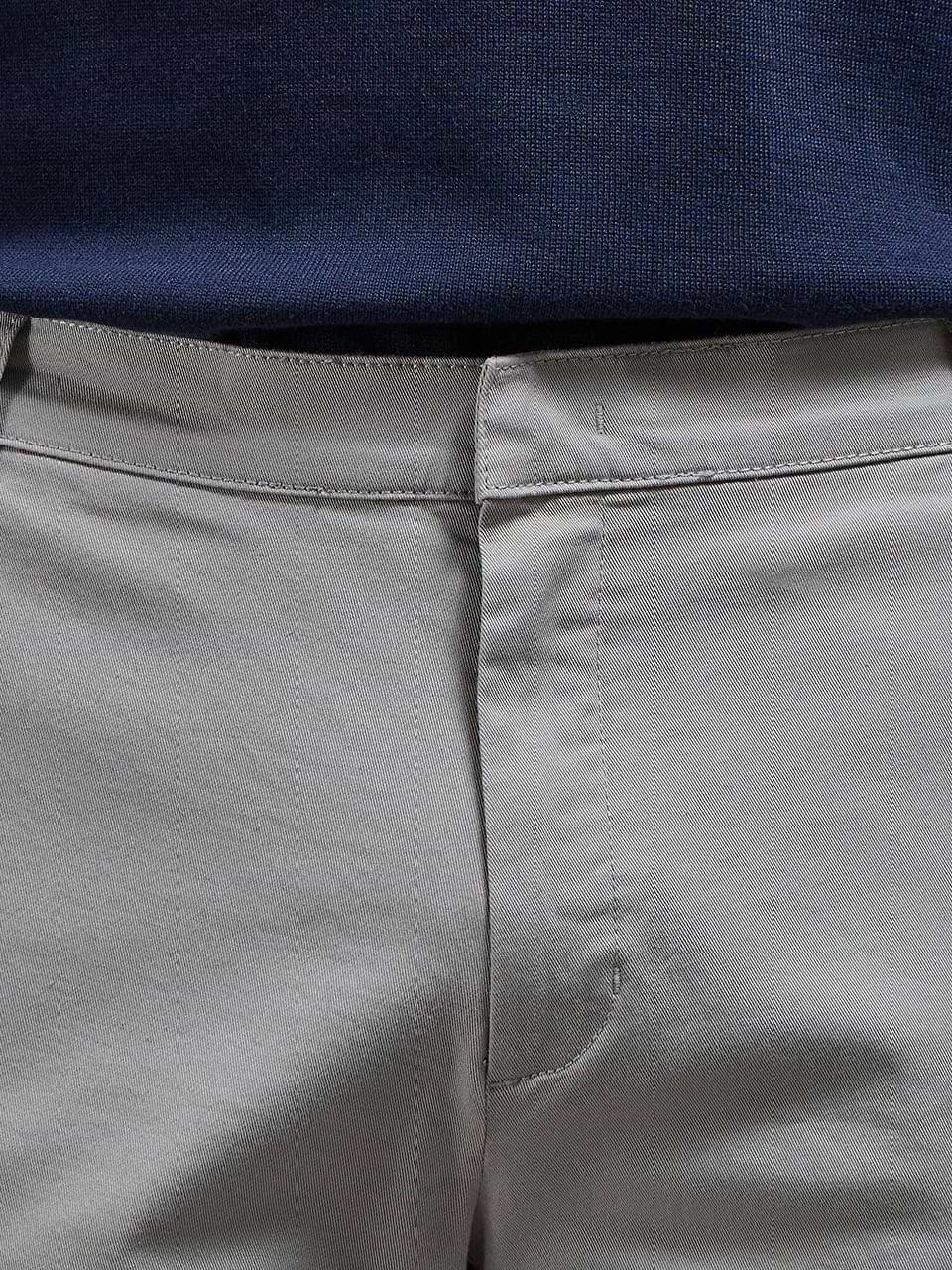 Slim Chino Short in Stone