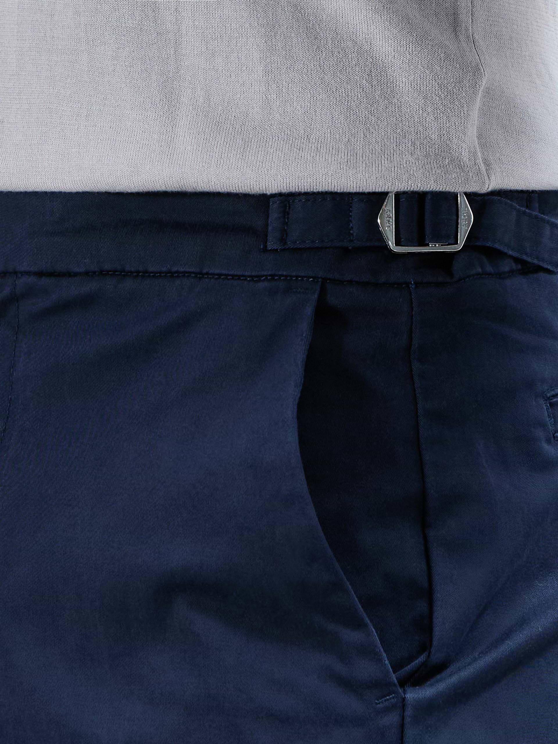 Side Adjuster Chino Short in Navy