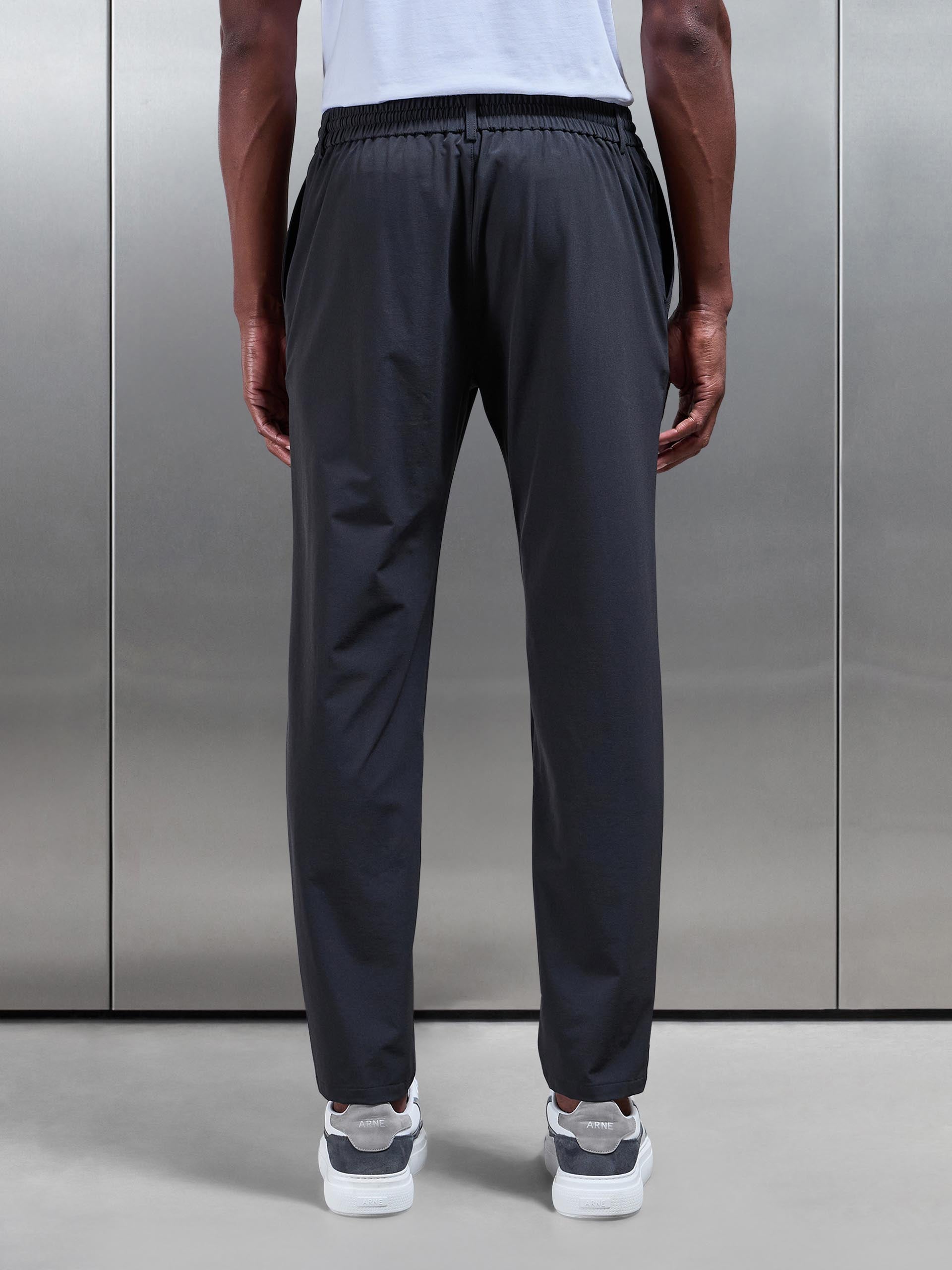 Technical Stretch Chino Trouser in Grey